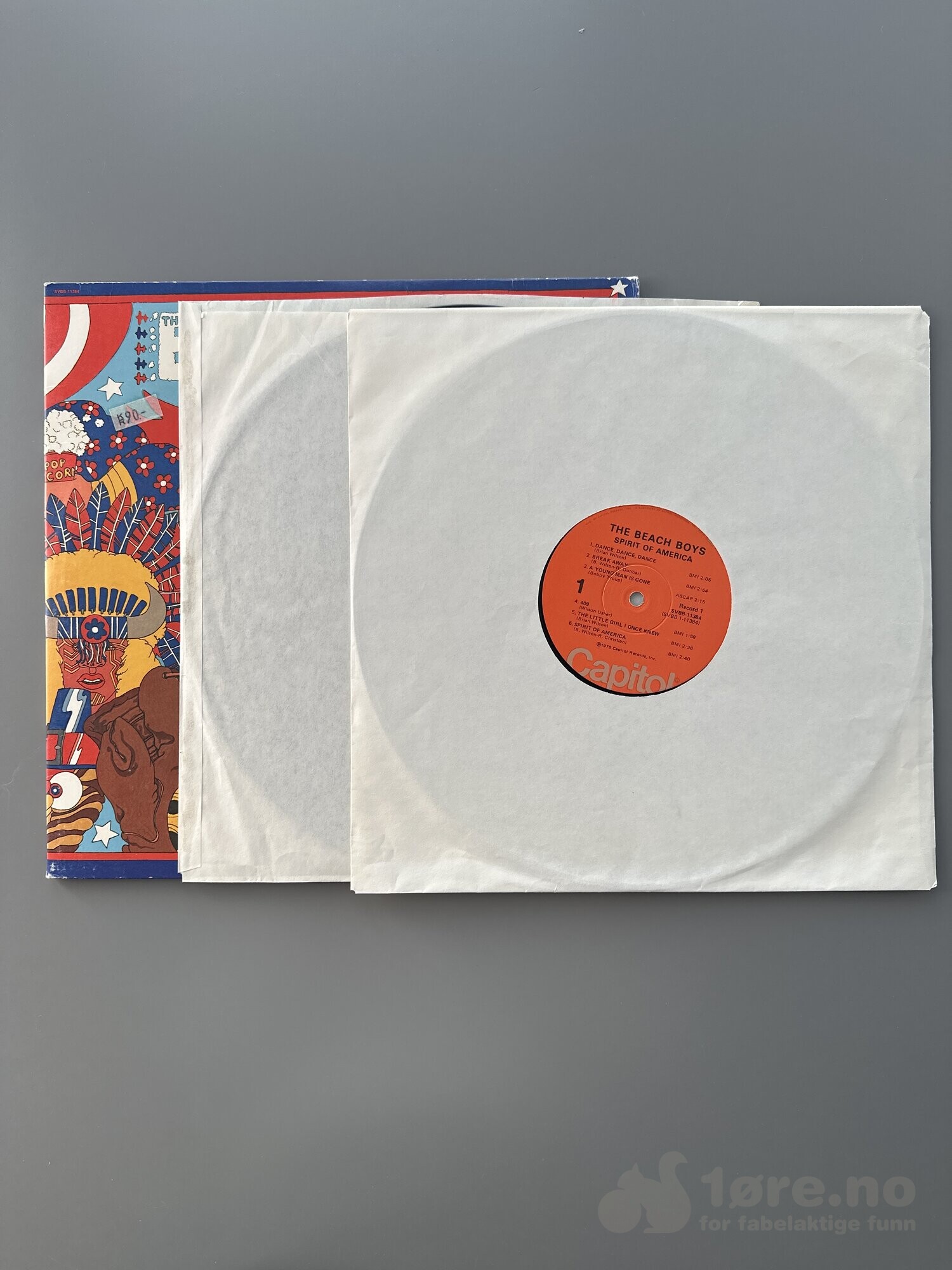 LP - Beach Boys - Spirit of America, bilde 3