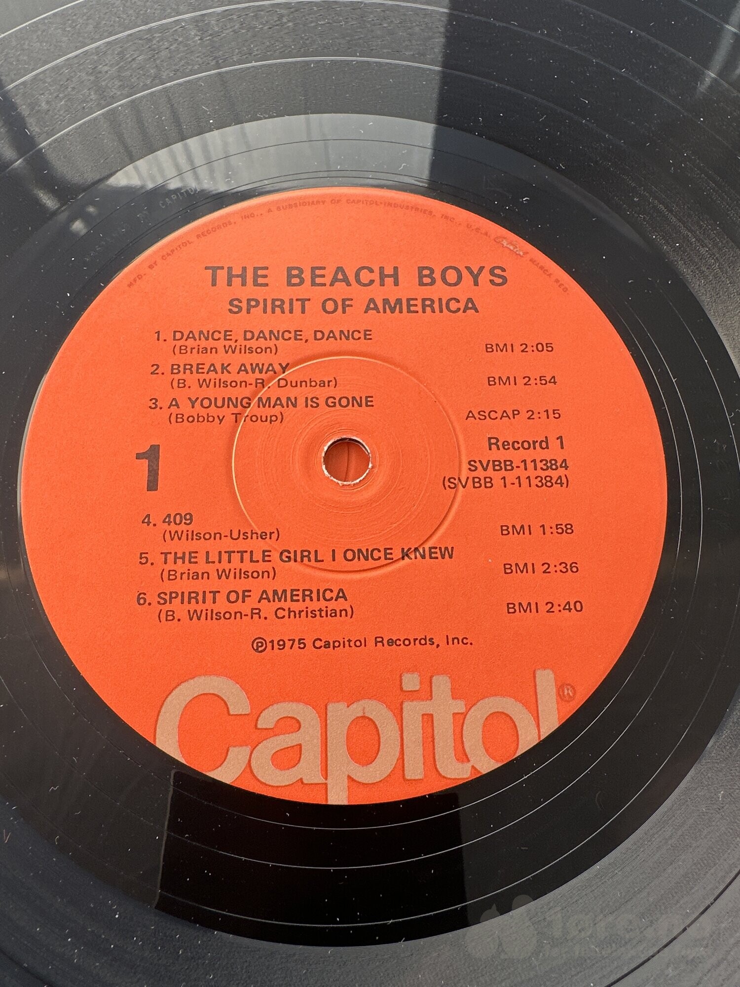 LP - Beach Boys - Spirit of America, bilde 4