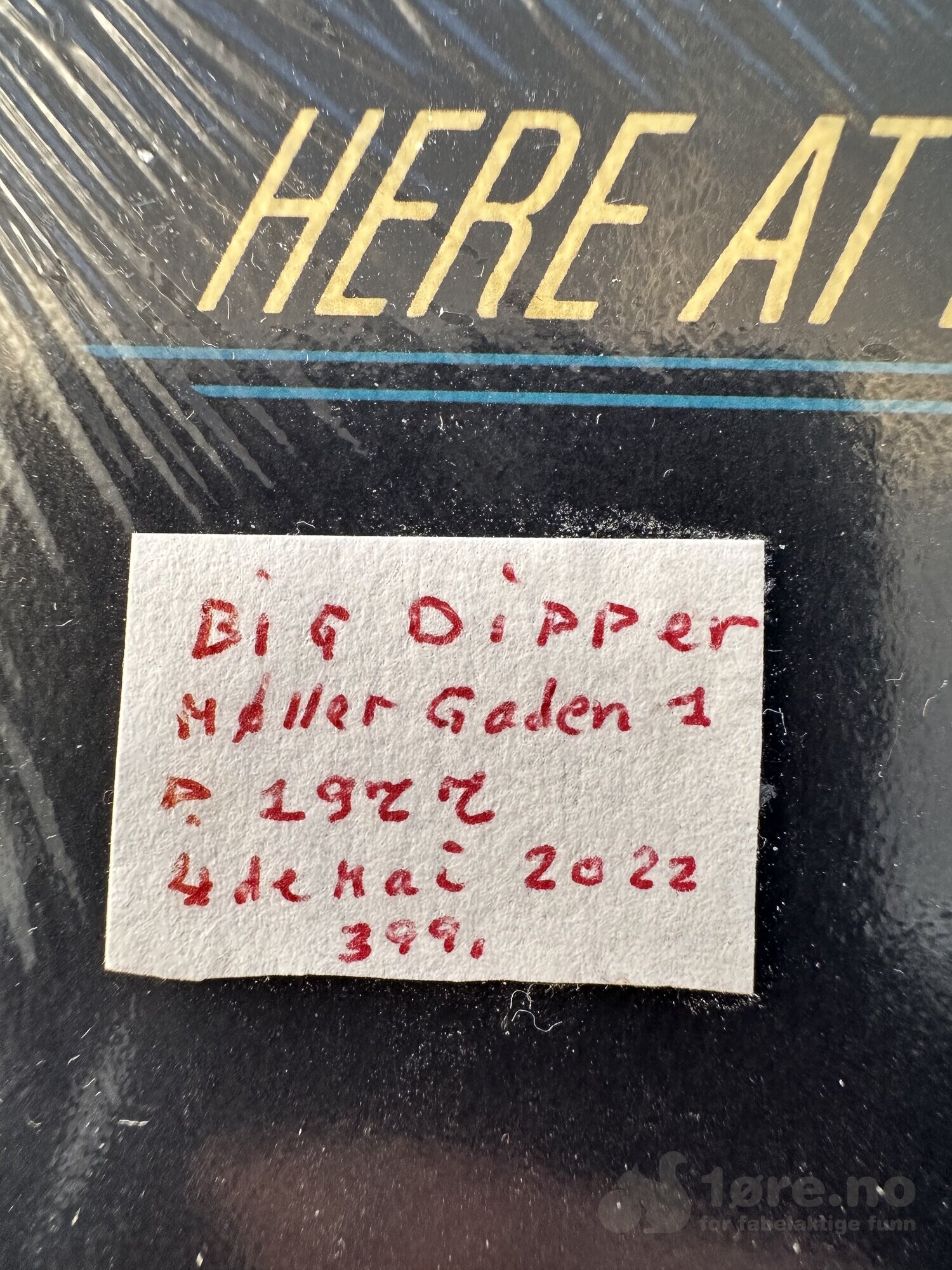 LP - Bee Gees - Here at Last… Bee Gees… Live, bilde 3