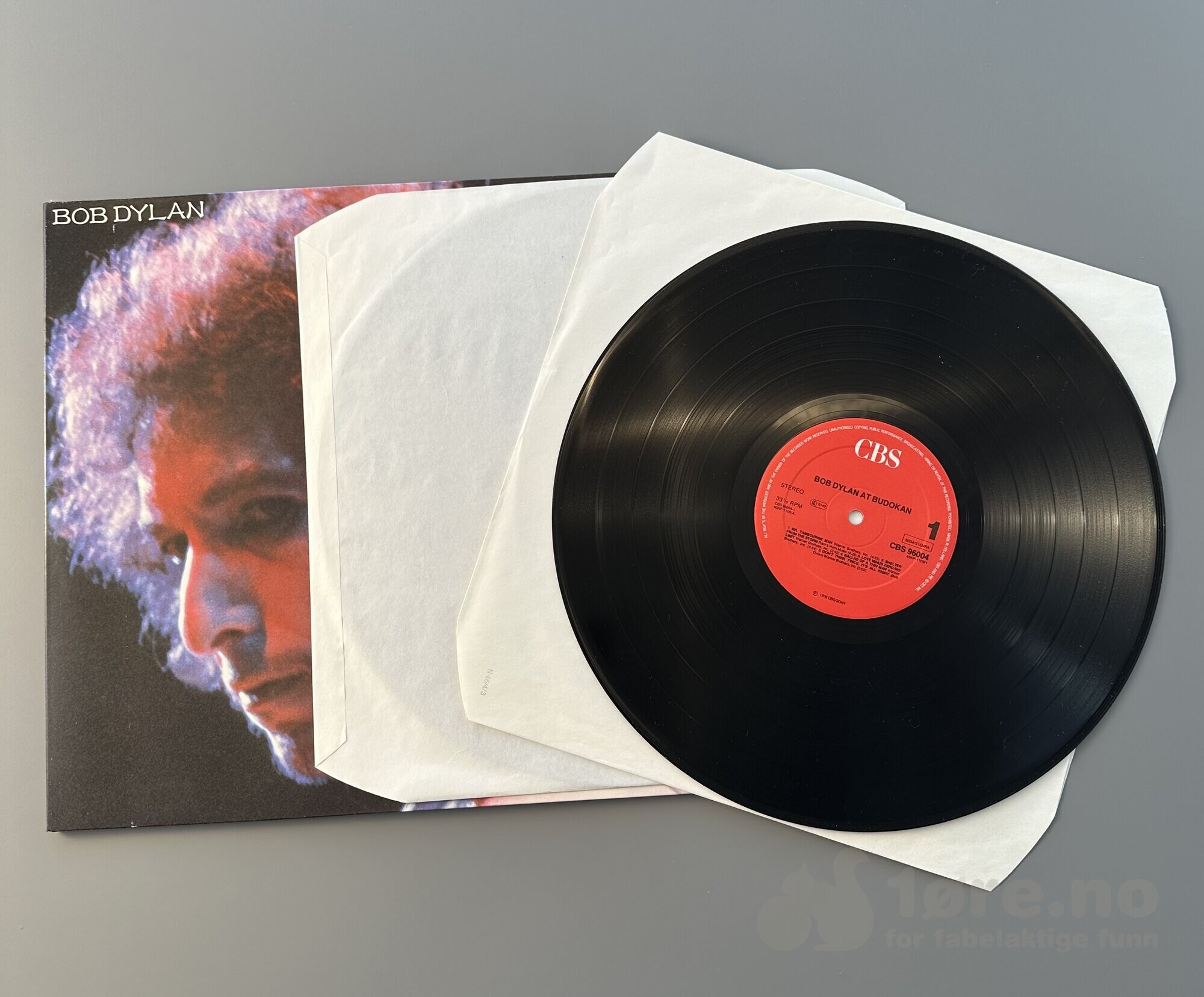 LP - Bob Dylan - At Budokan, bilde 3