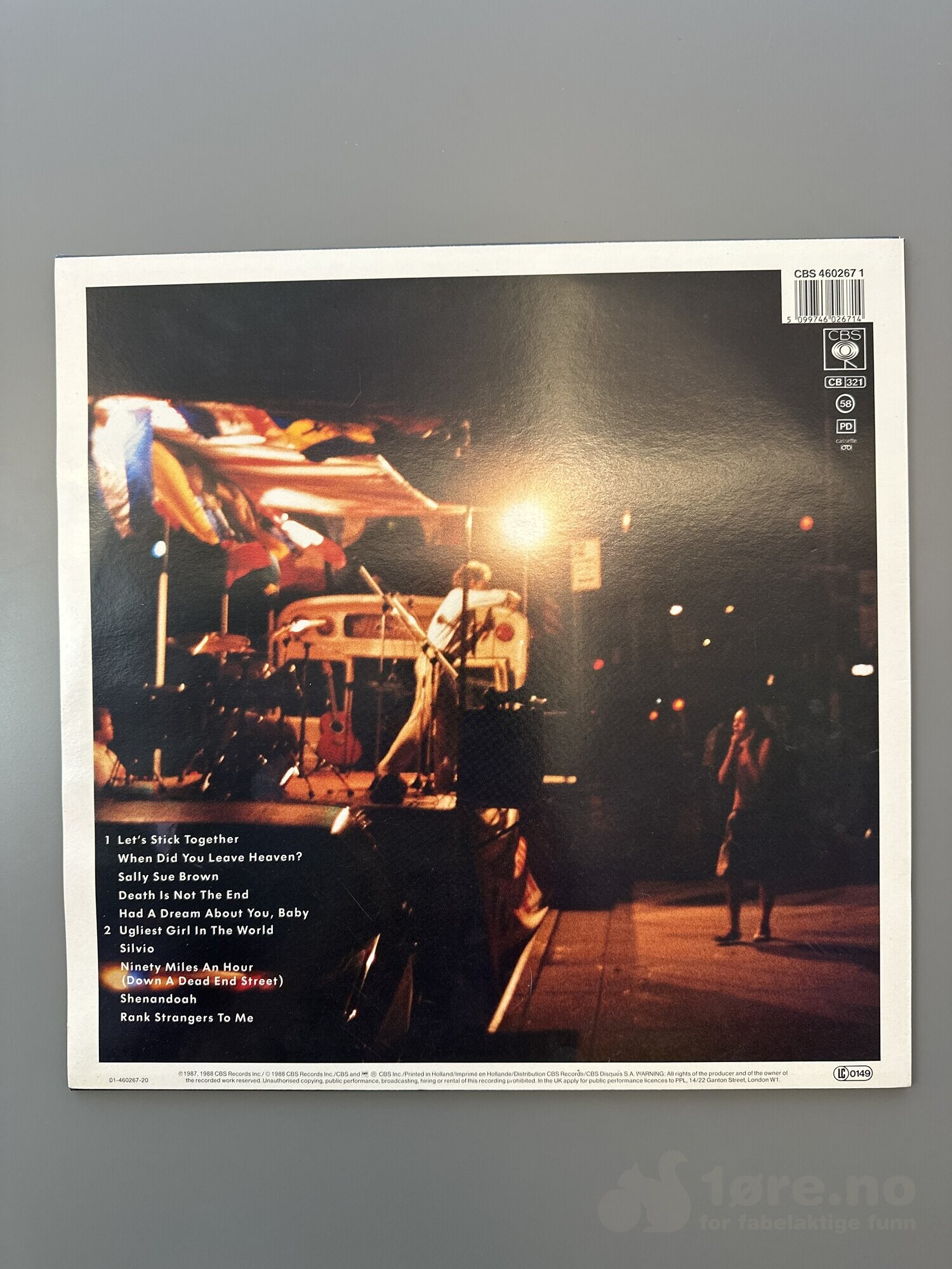 LP - Bob Dylan - Down in the Groove, bilde 2