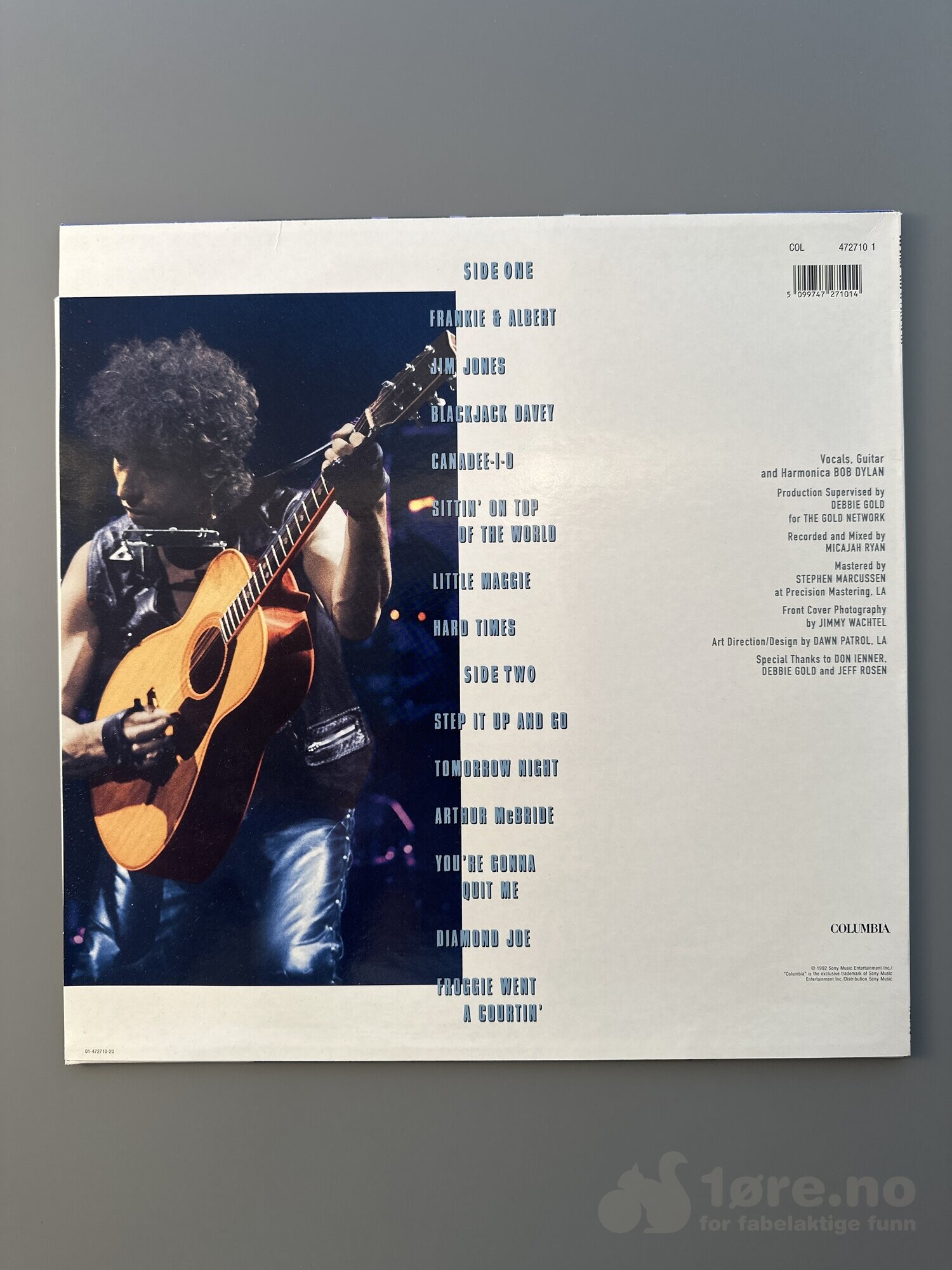 LP - Bob Dylan - Good as i been to you, bilde 2