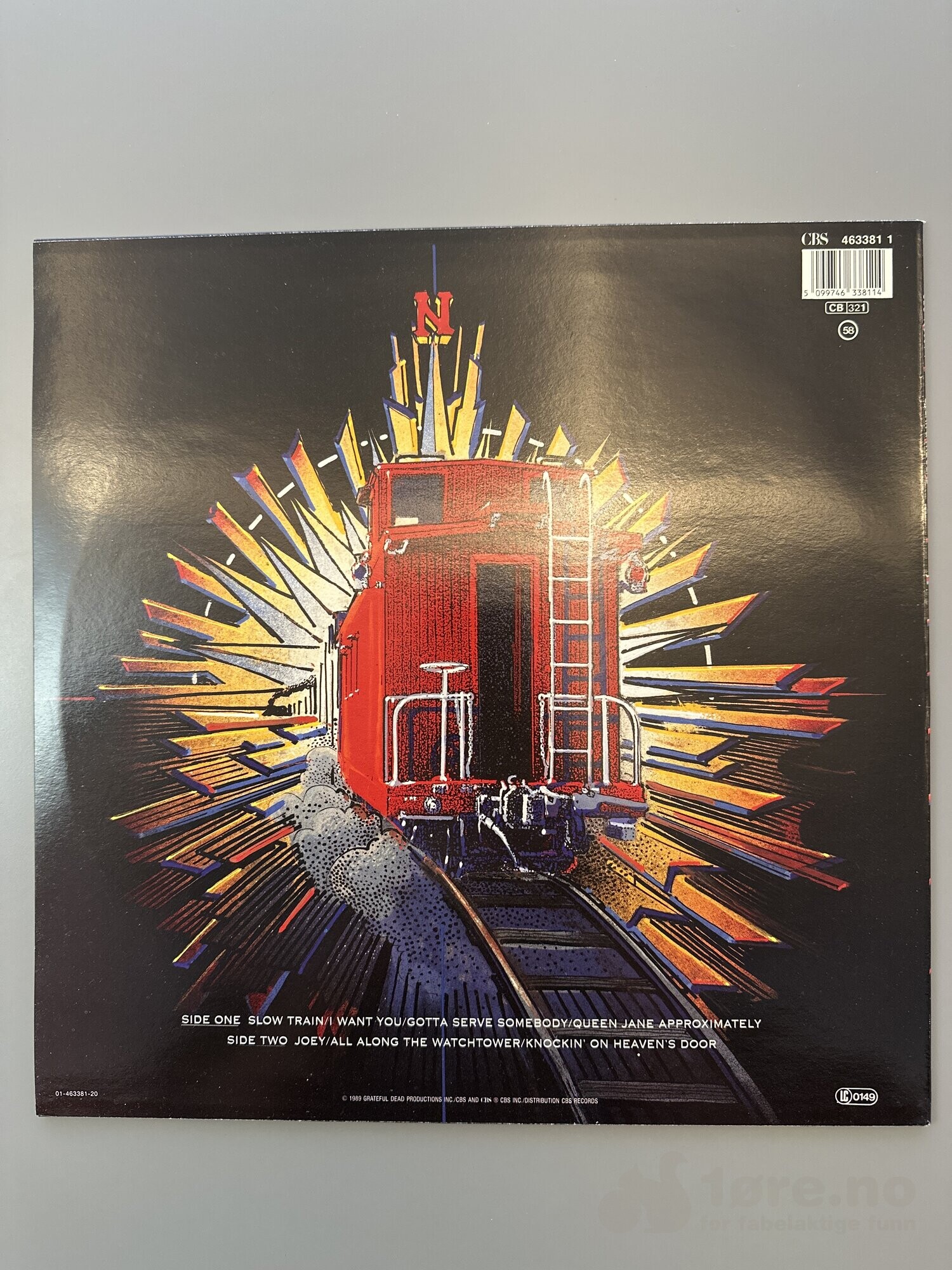 LP - Bob Dylan & Grateful Dead - Dylan & The Dead, bilde 2