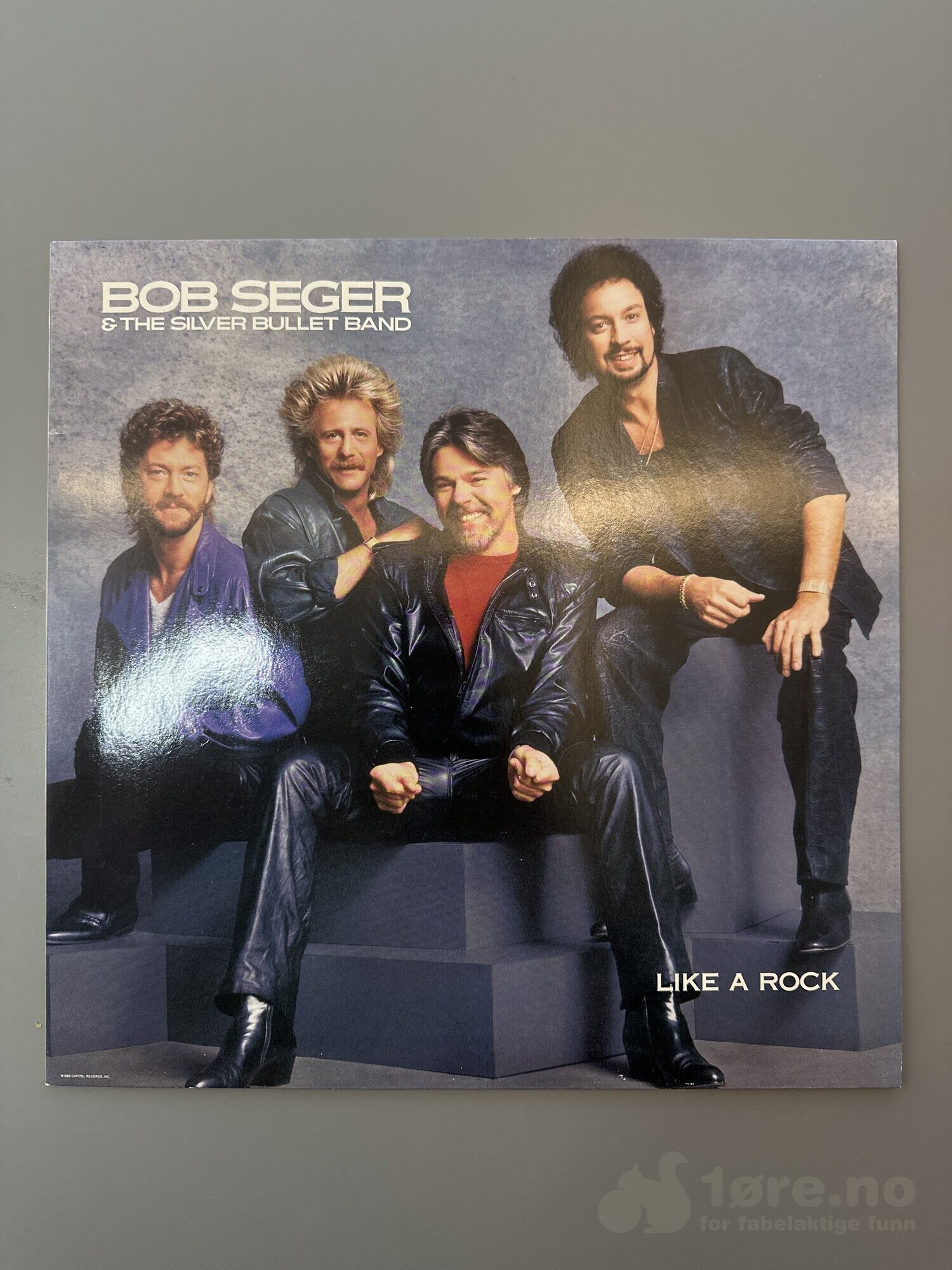LP - Bob Seger & The Silverlight bullet band  - Like a rock