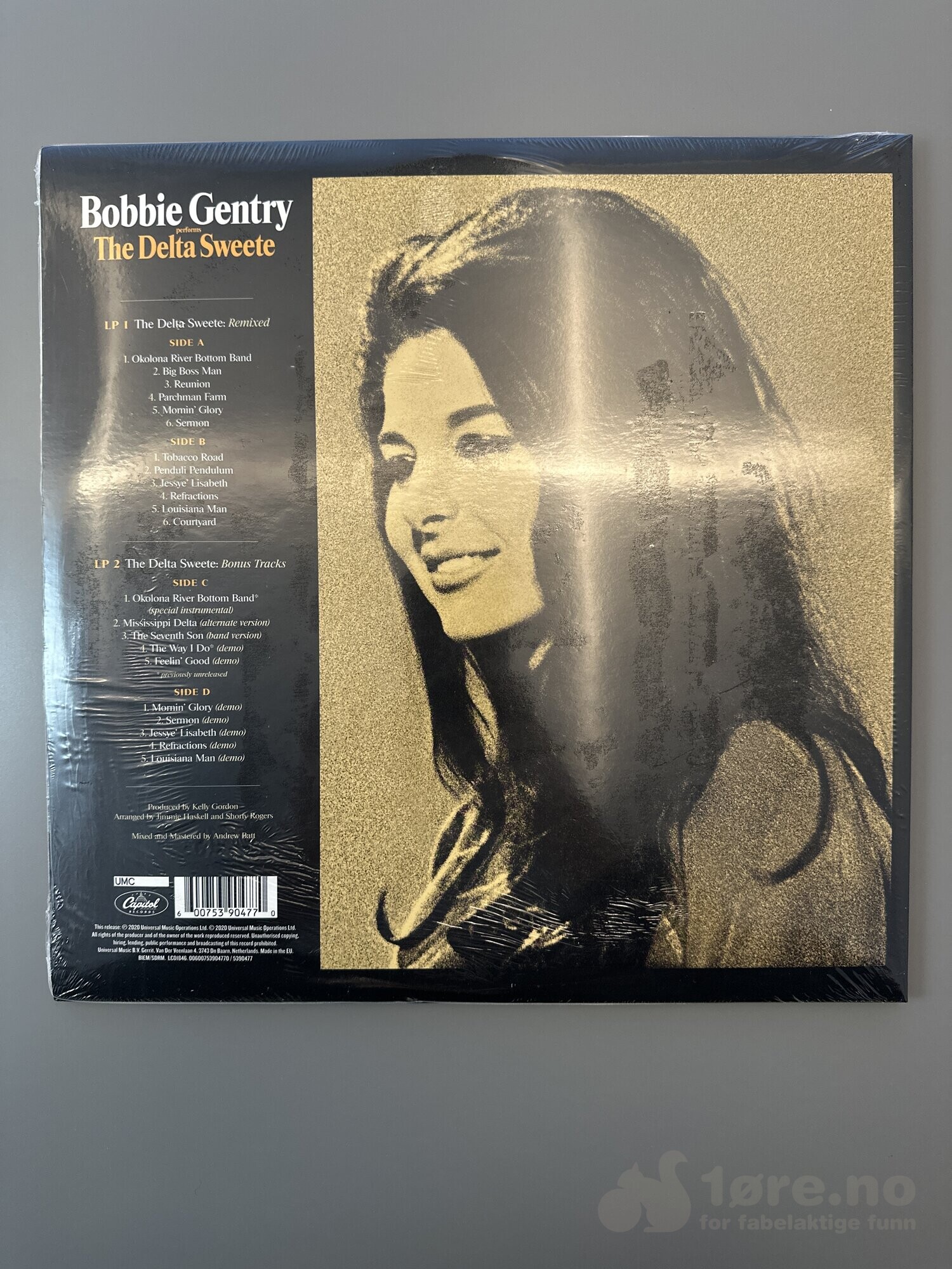LP - Bobbie Gentry - The Delta Sweete, bilde 2