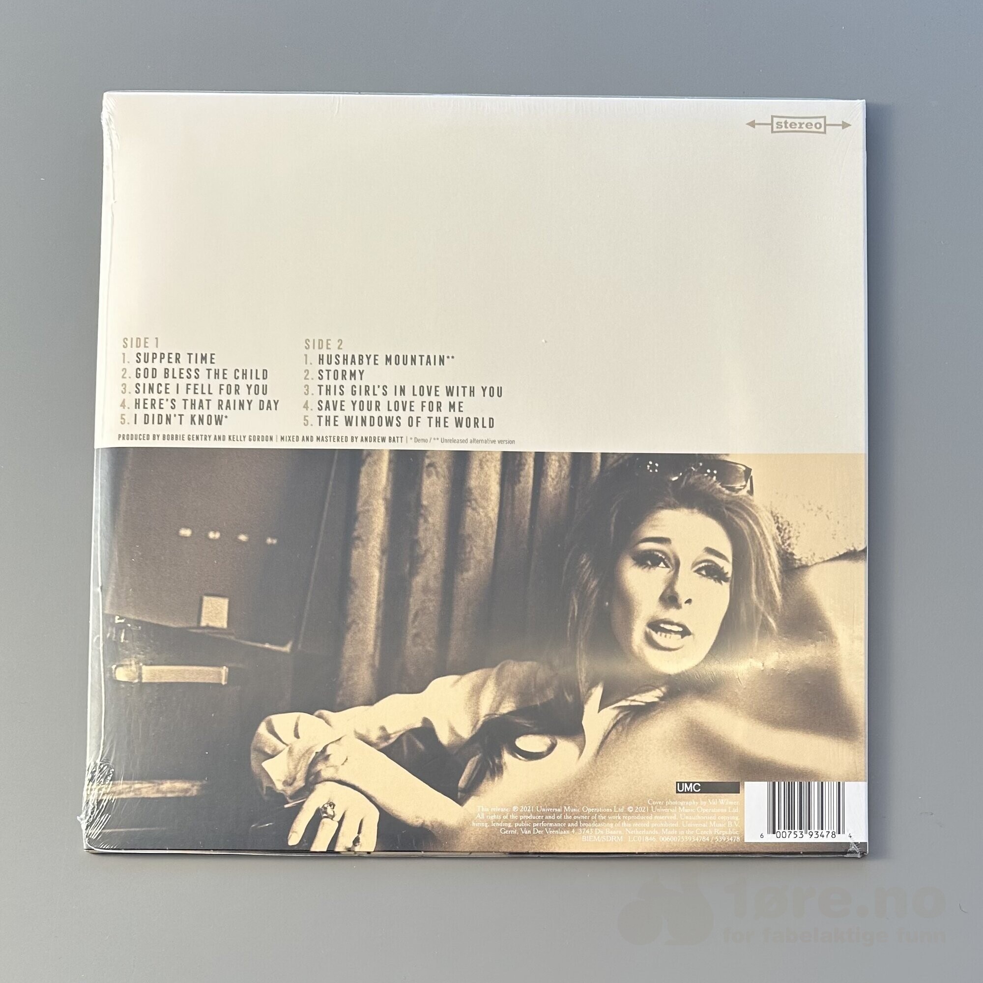 LP – Bobbie Gentry – The Windows of the World, bilde 2