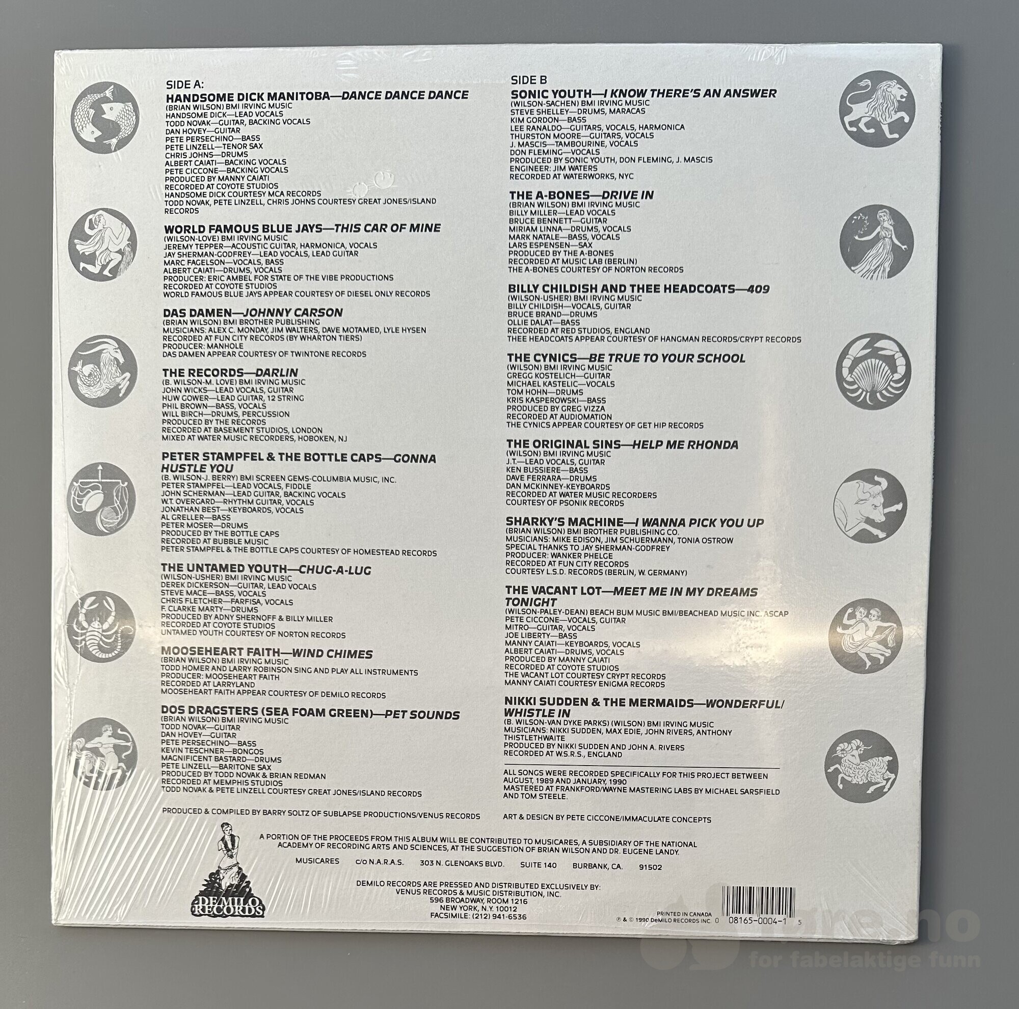 LP - Brian Wilson - Smiles, Vibes, & Harmony, bilde 2