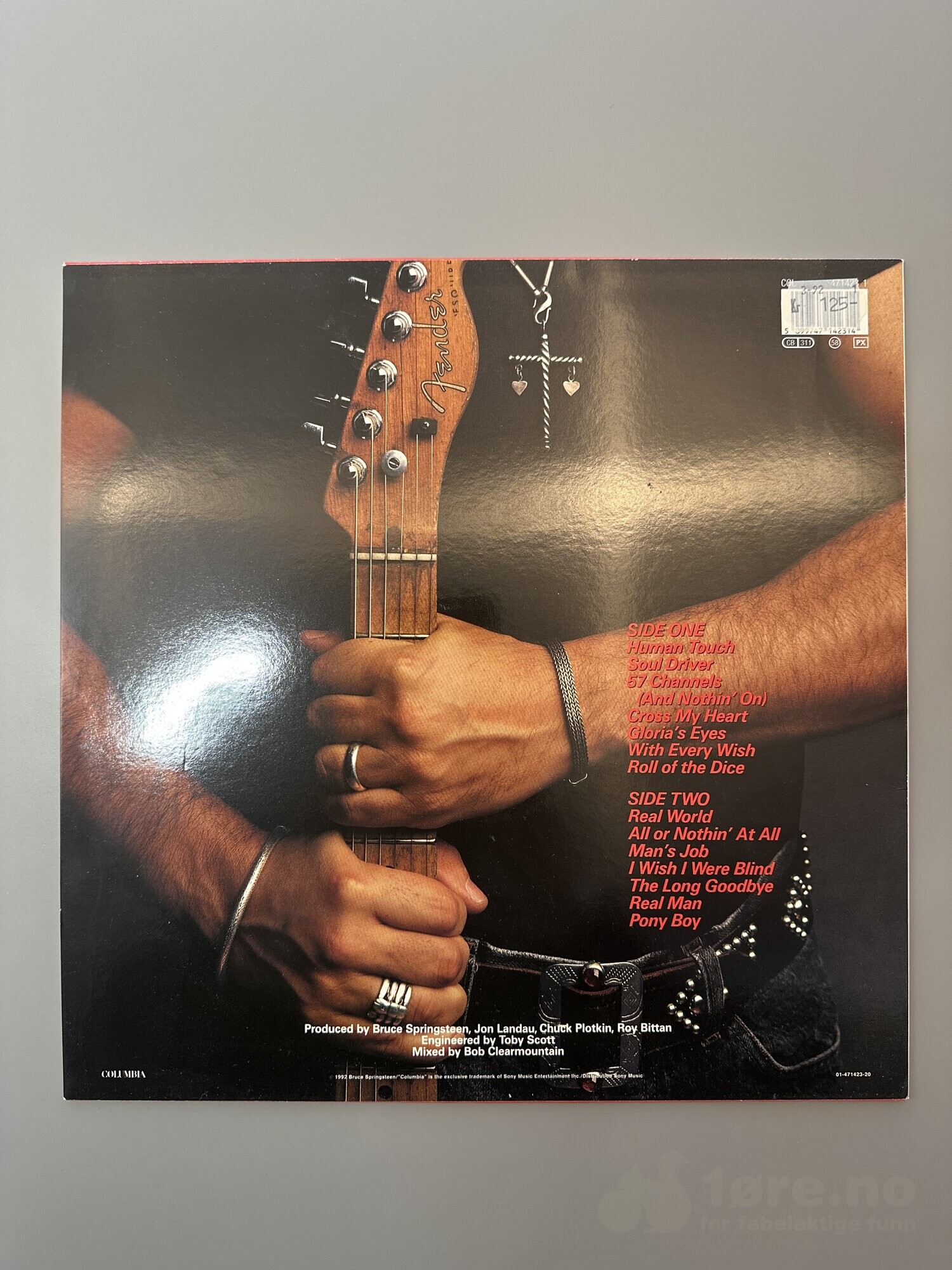 LP - Bruce Springsteen - Human touch, bilde 2