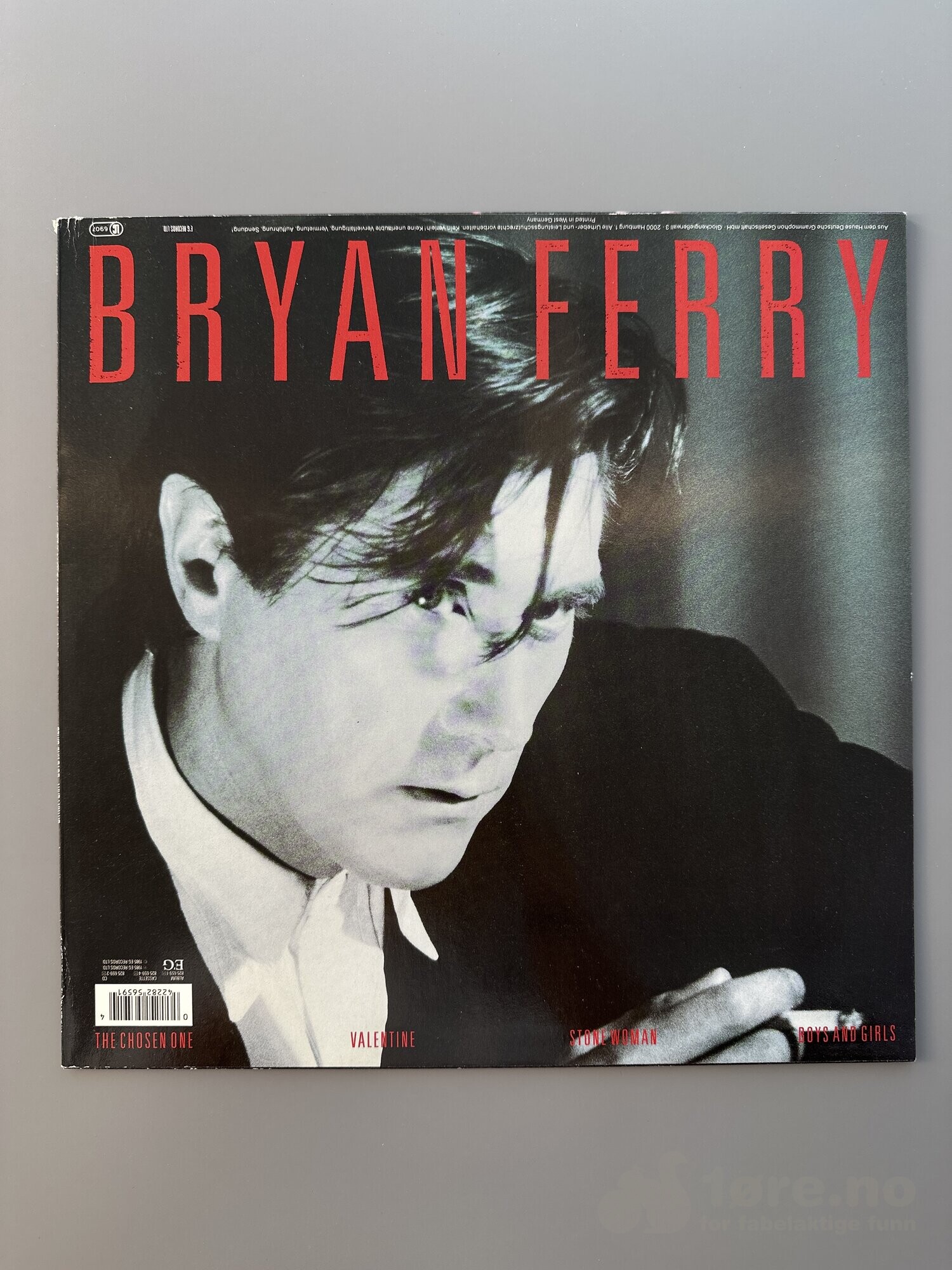 LP - Bryan Ferry - Boy and Girl, bilde 2