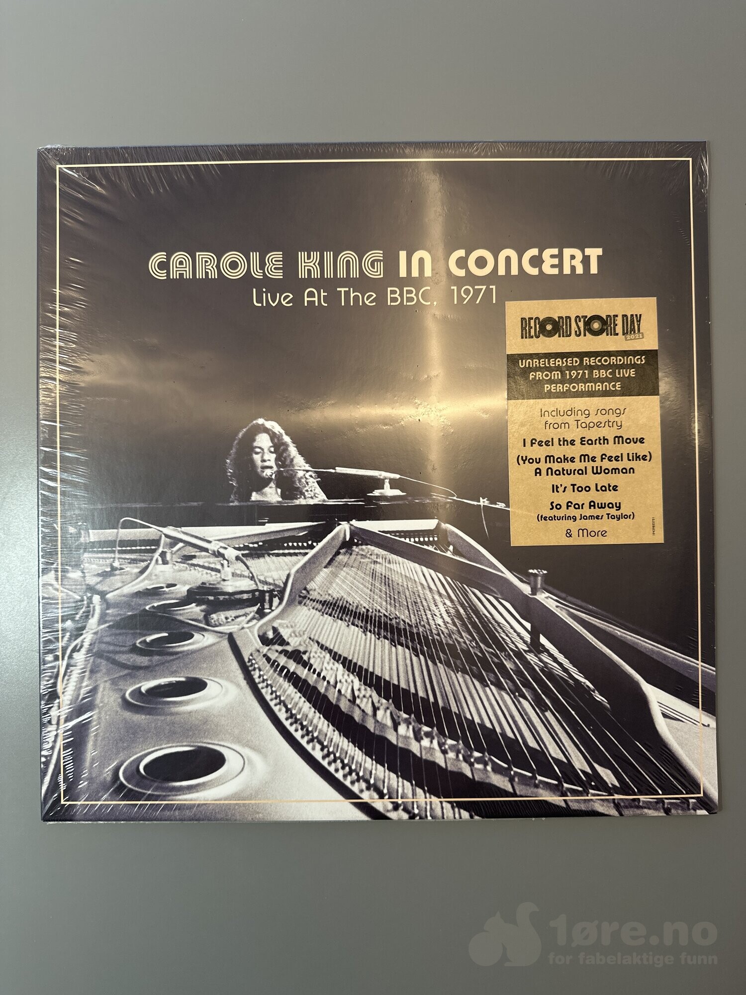 LP - Carole King - in concert live at the BBC 1971
