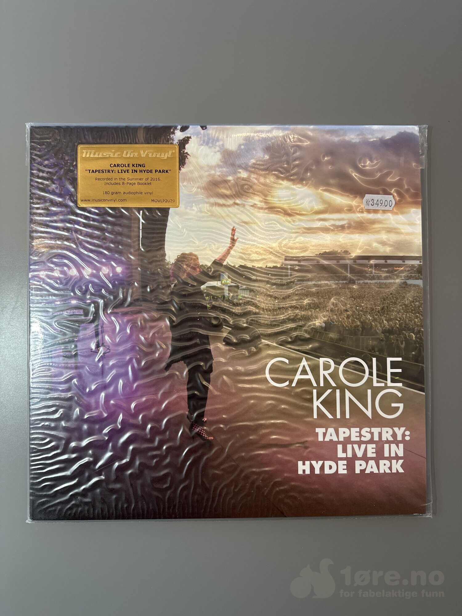 LP - Carole King - Tapestry: Live in Hyde Park