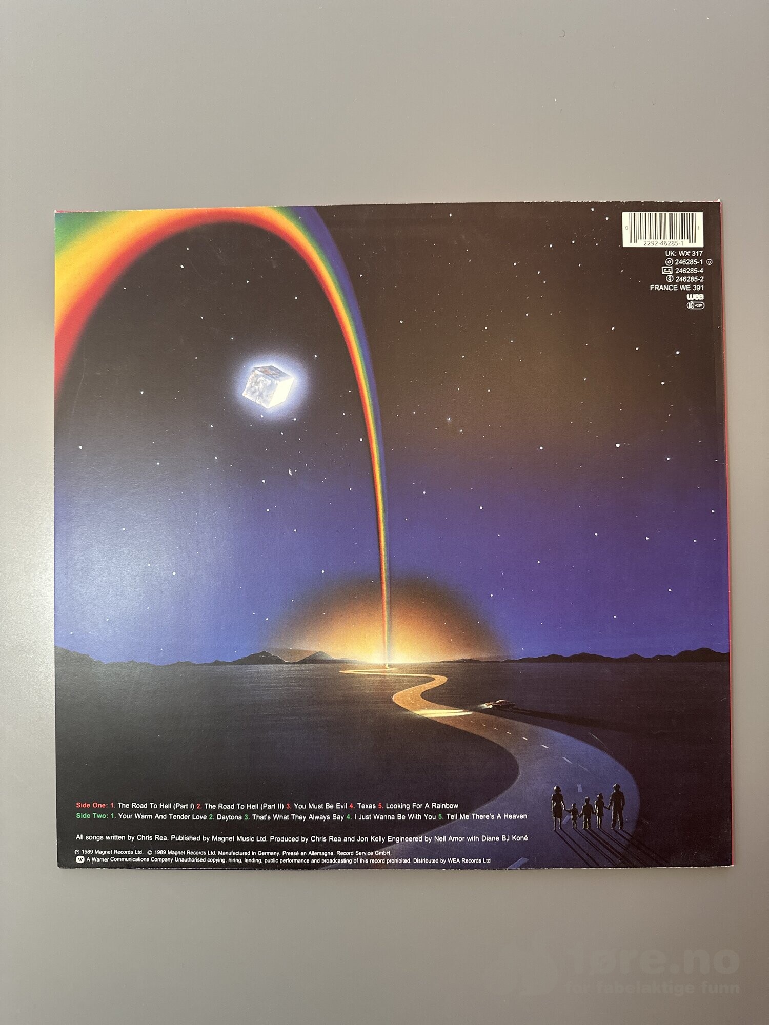 LP - Chris Rea - The Road to Hell, bilde 2