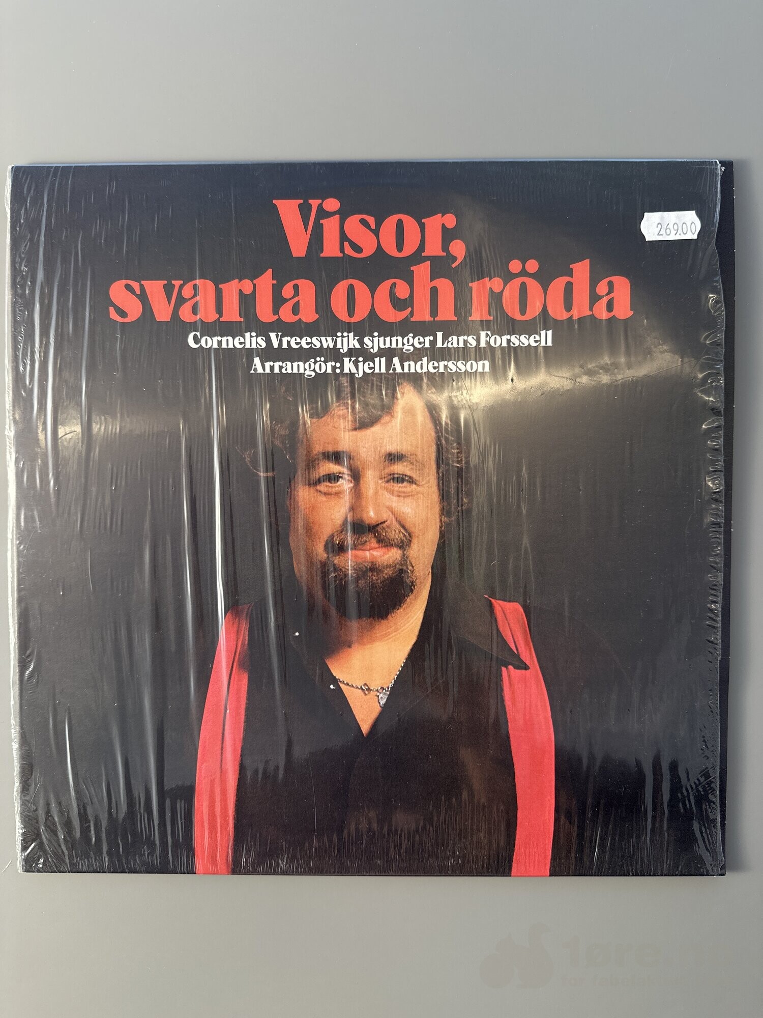 LP - Cornelis Vreeswijk - Visor, svarte och røda