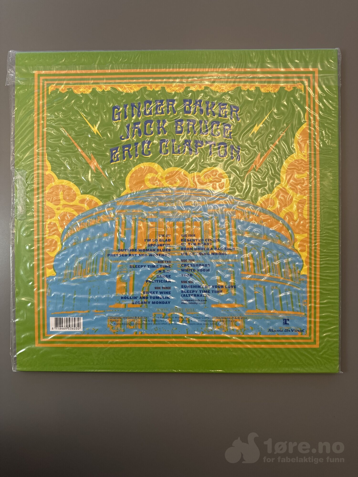 LP - Cream - Royal Albert hall, bilde 2