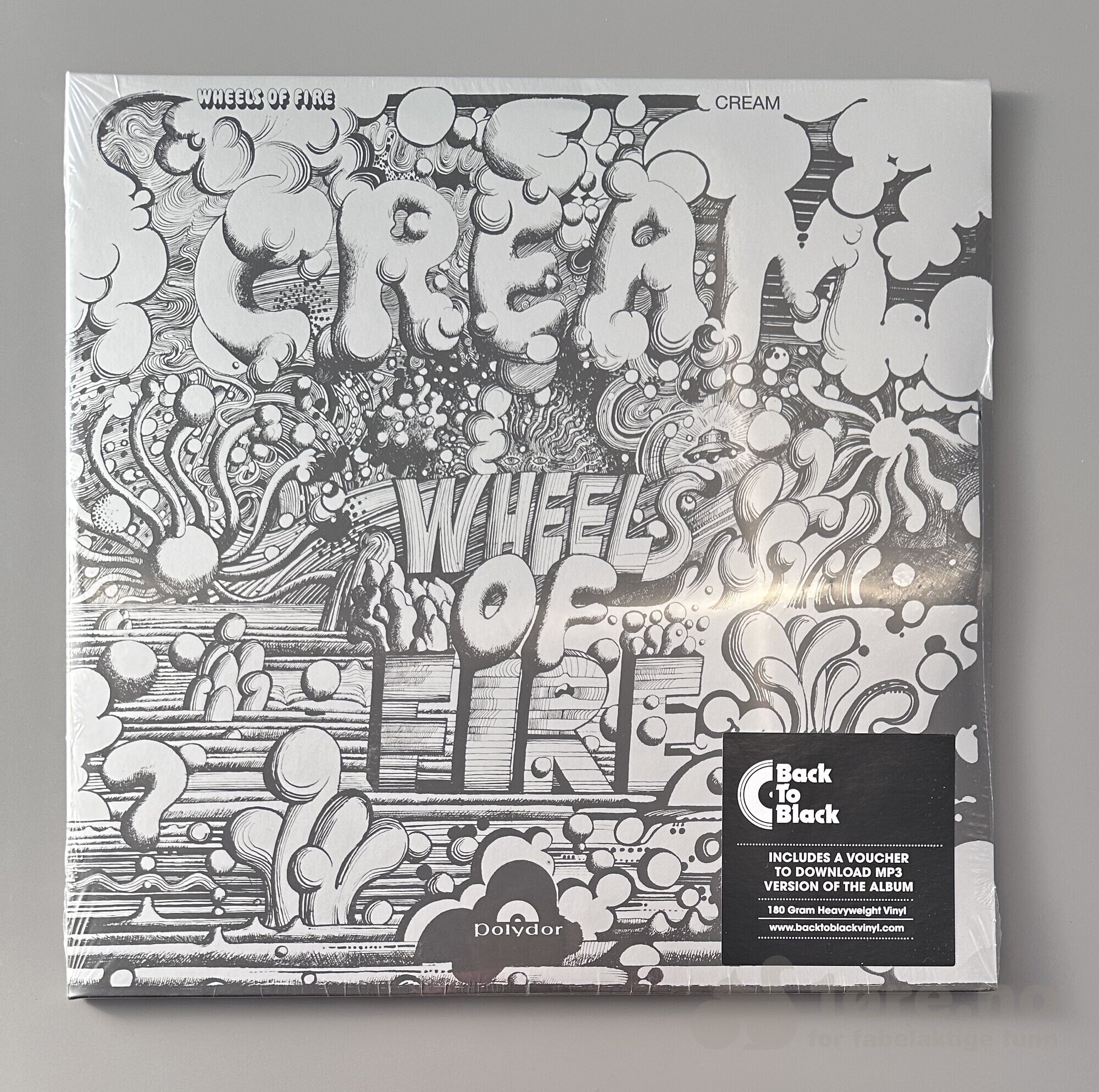 LP - Cream - Wheels of fire