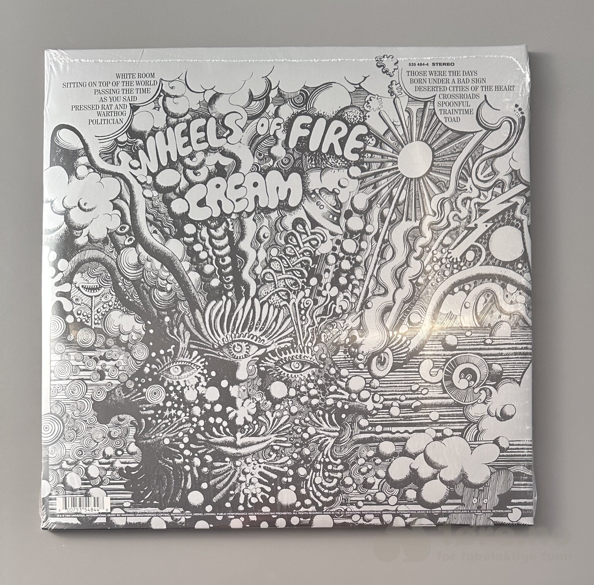 LP - Cream - Wheels of fire, bilde 2