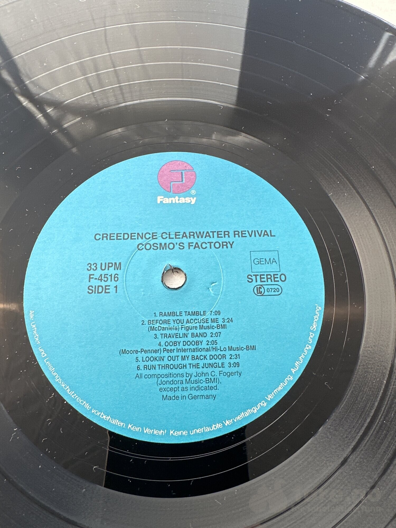LP - Creedence Clearwater Revival - Cosmo’s Factory, bilde 3