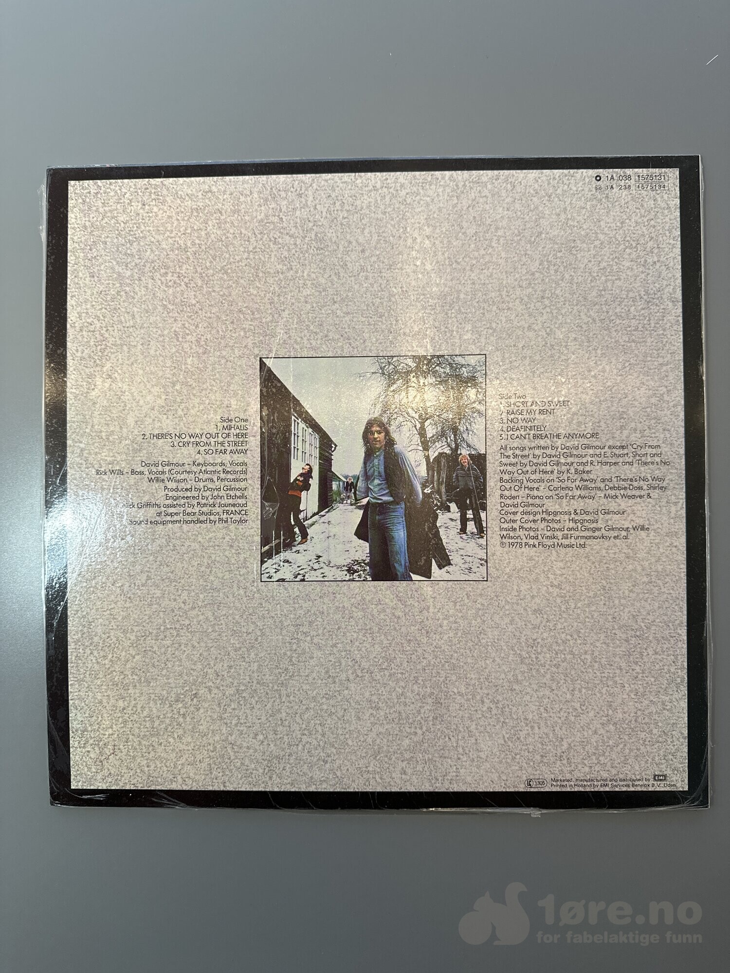 LP - David Gilmour, bilde 2