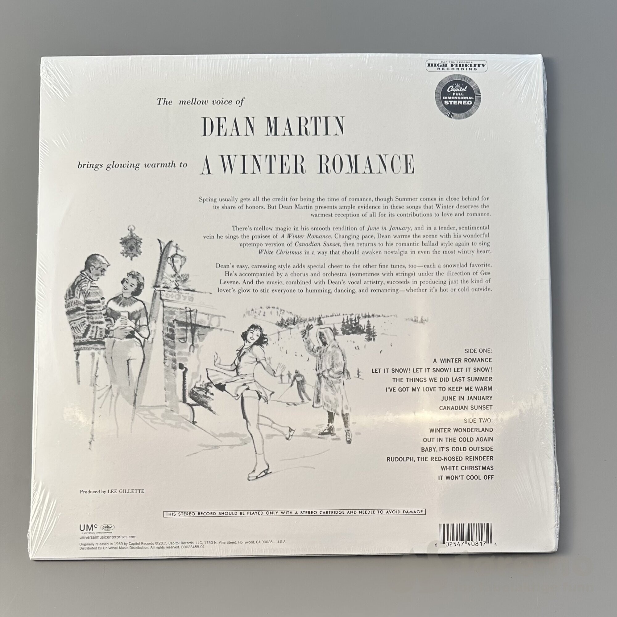 LP – Dean Martin – A Winter Romance, bilde 2