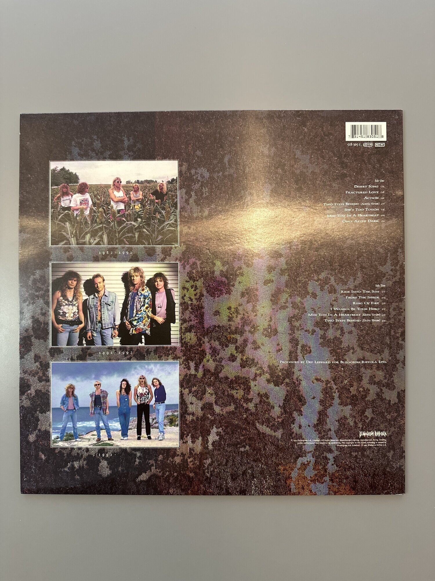 LP - Def Leppard - Retro active, bilde 2