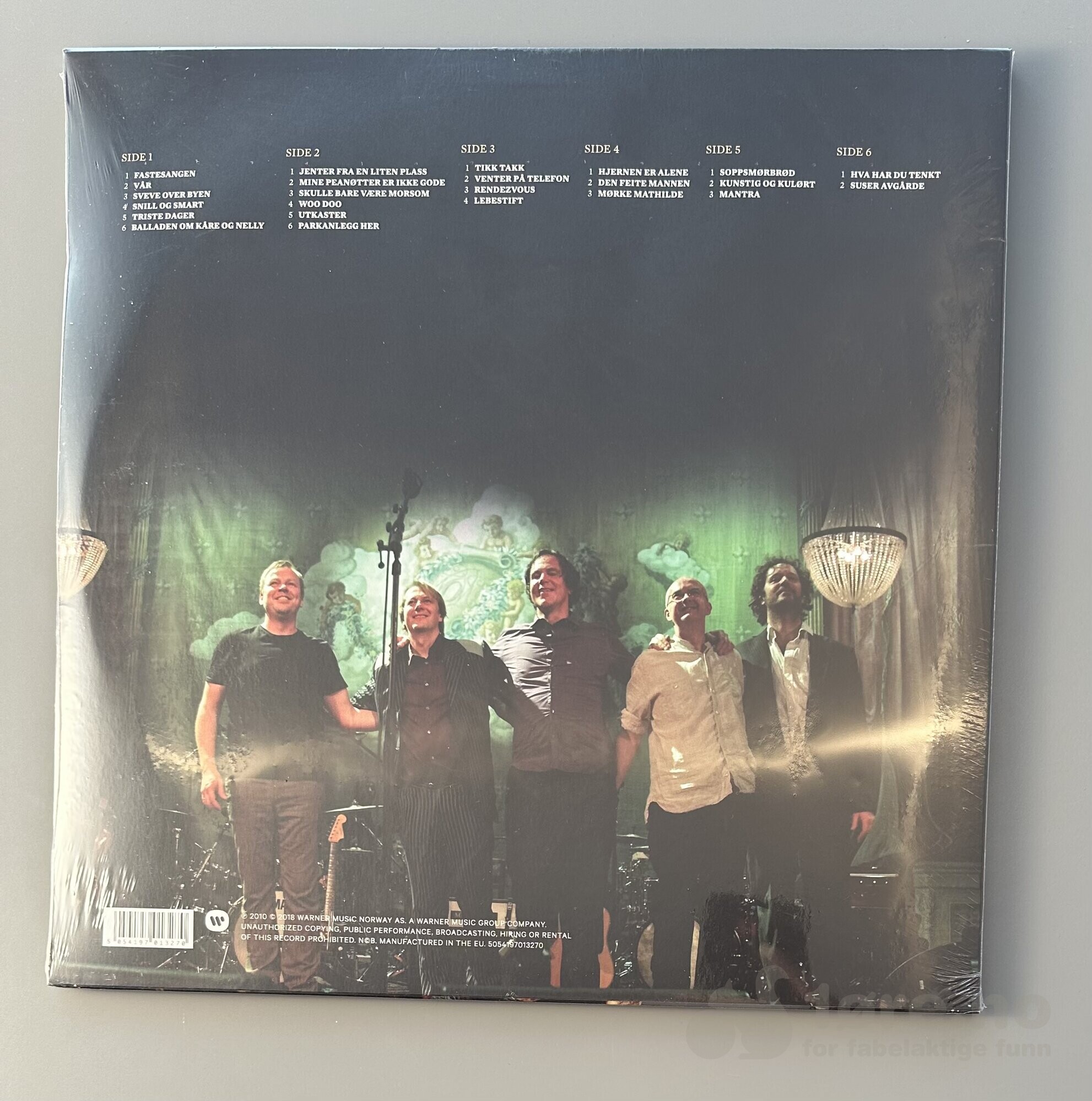 LP - deLillos - Hjernen er alene i Operaen, bilde 2