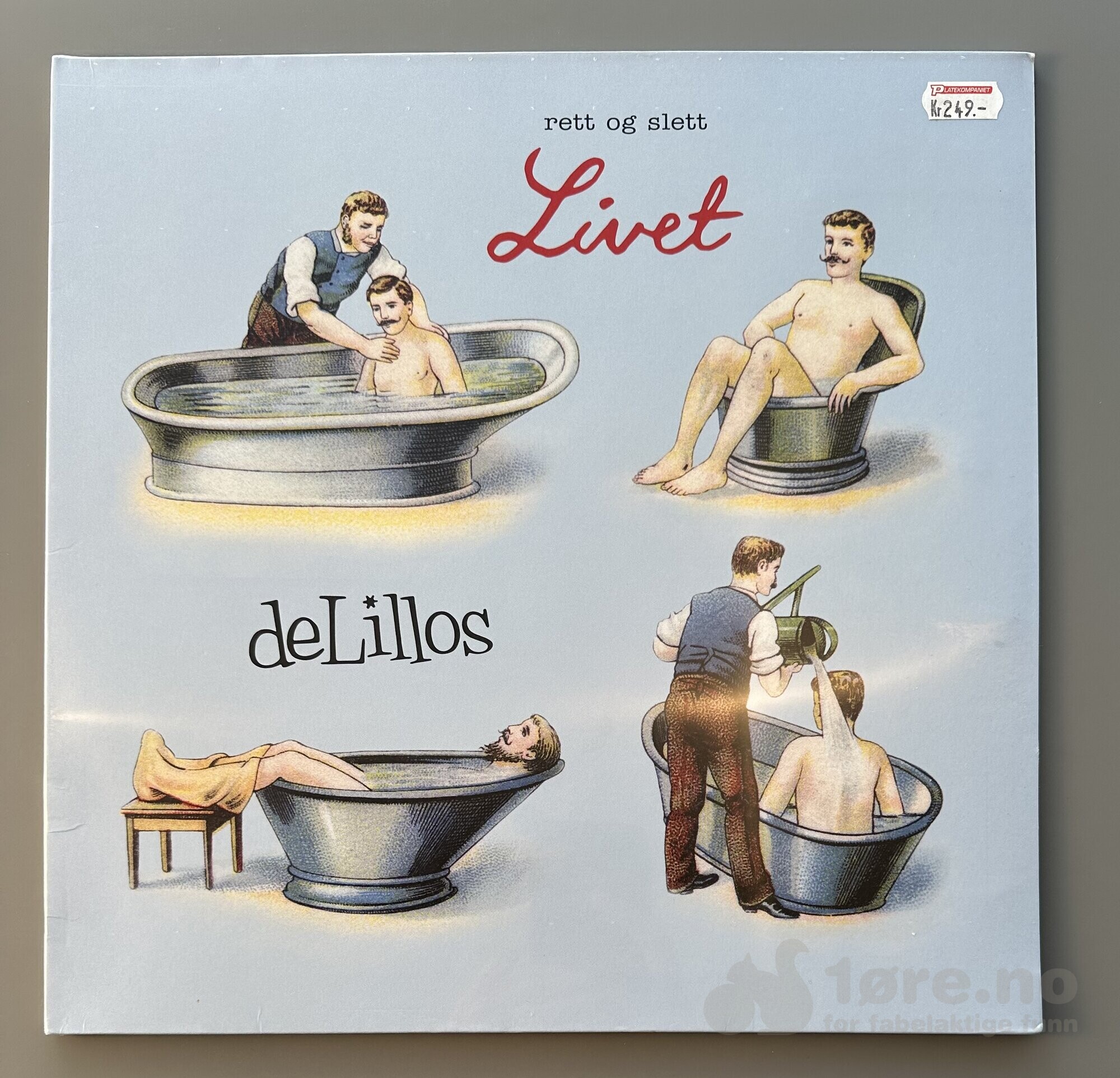 LP - deLillos - Rett og slett Livet