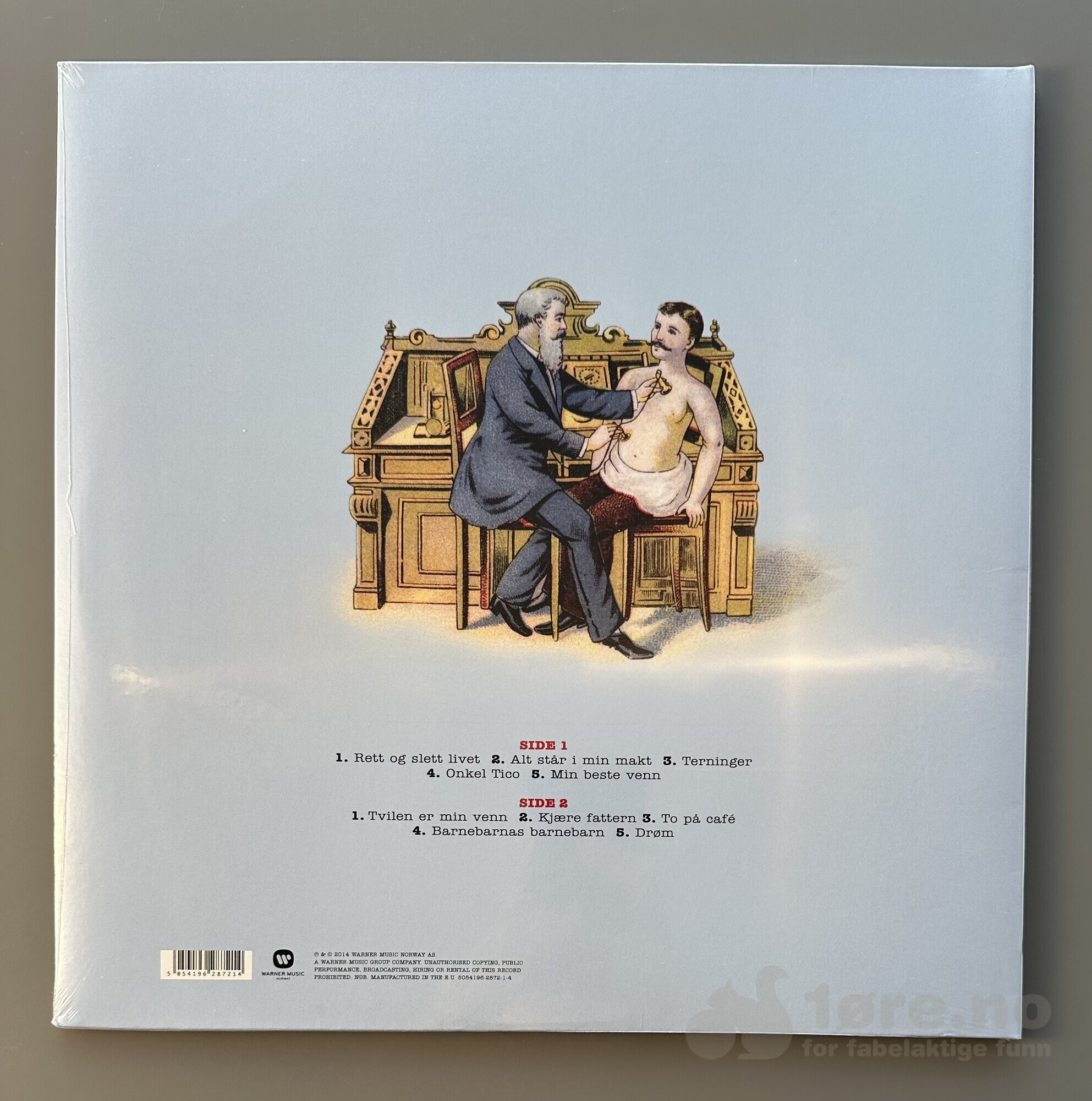 LP - deLillos - Rett og slett Livet, bilde 2