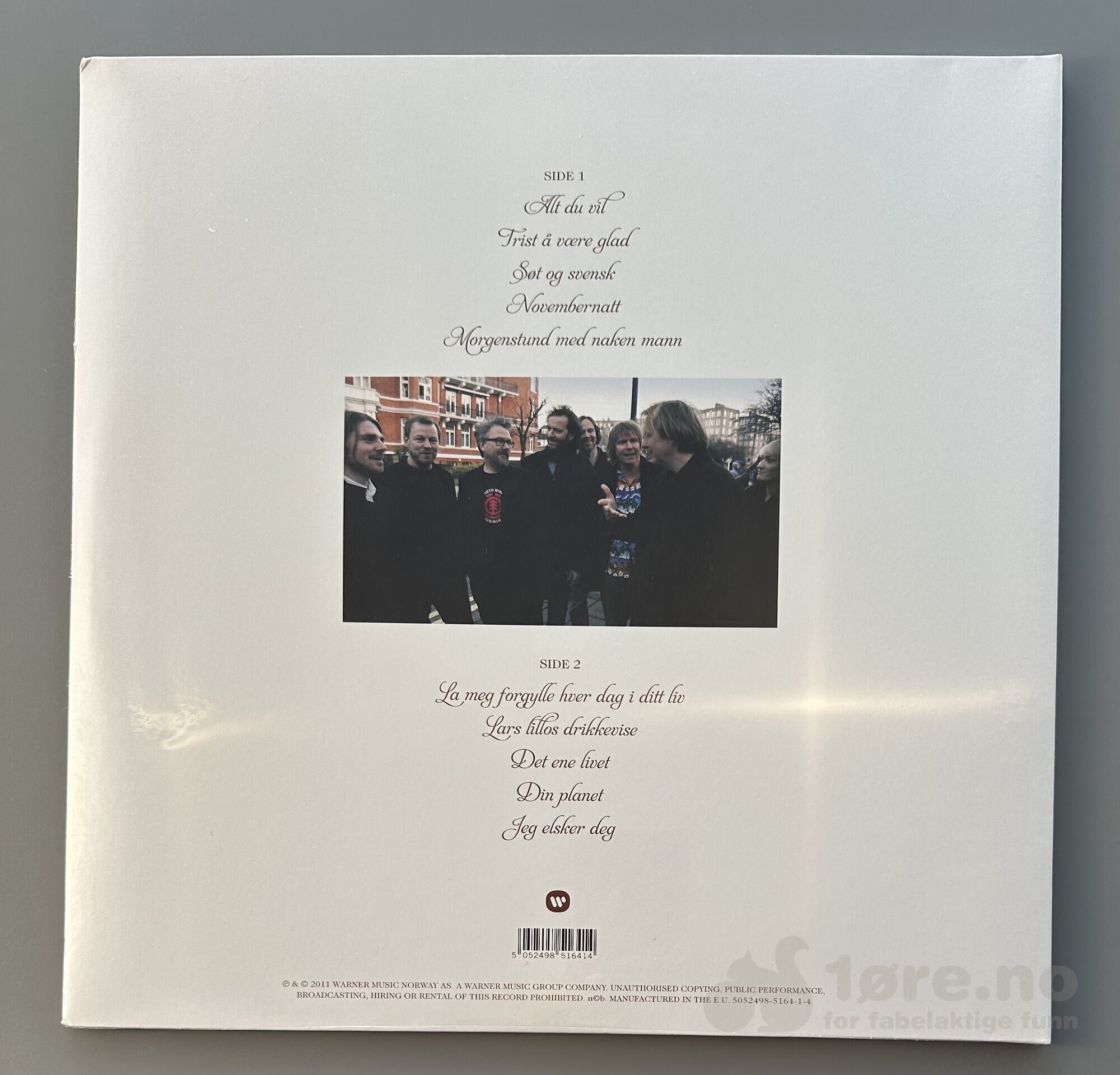 LP - deLillos - Trist å være glad, bilde 2