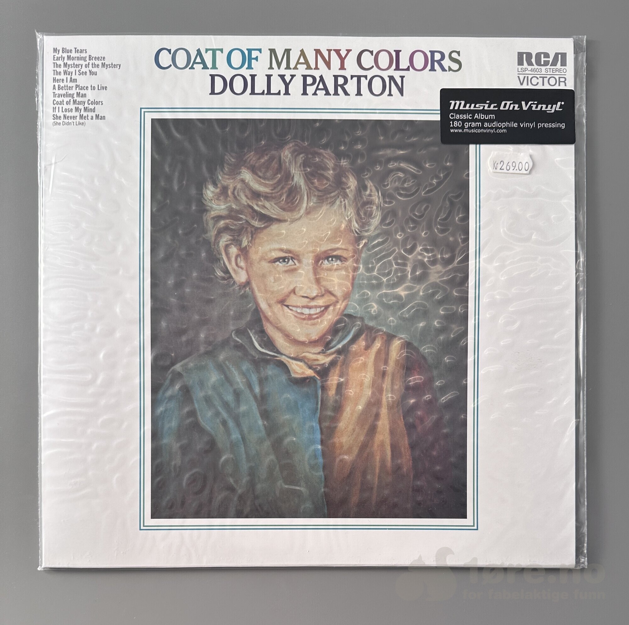 LP - Dolly Parton - Coat of many colors