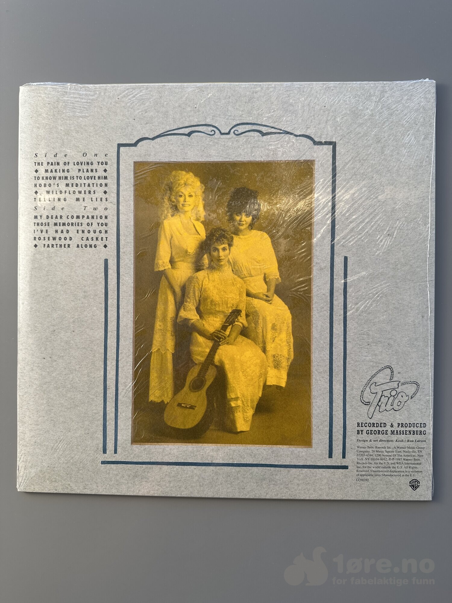 LP - Dolly Parton / Linda Ronstadt / Emmylou Harris - Trio, bilde 2