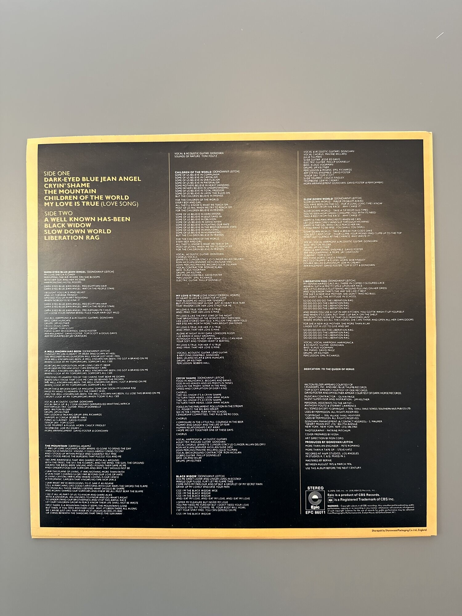 LP - Donovan - Slow Down World, bilde 2