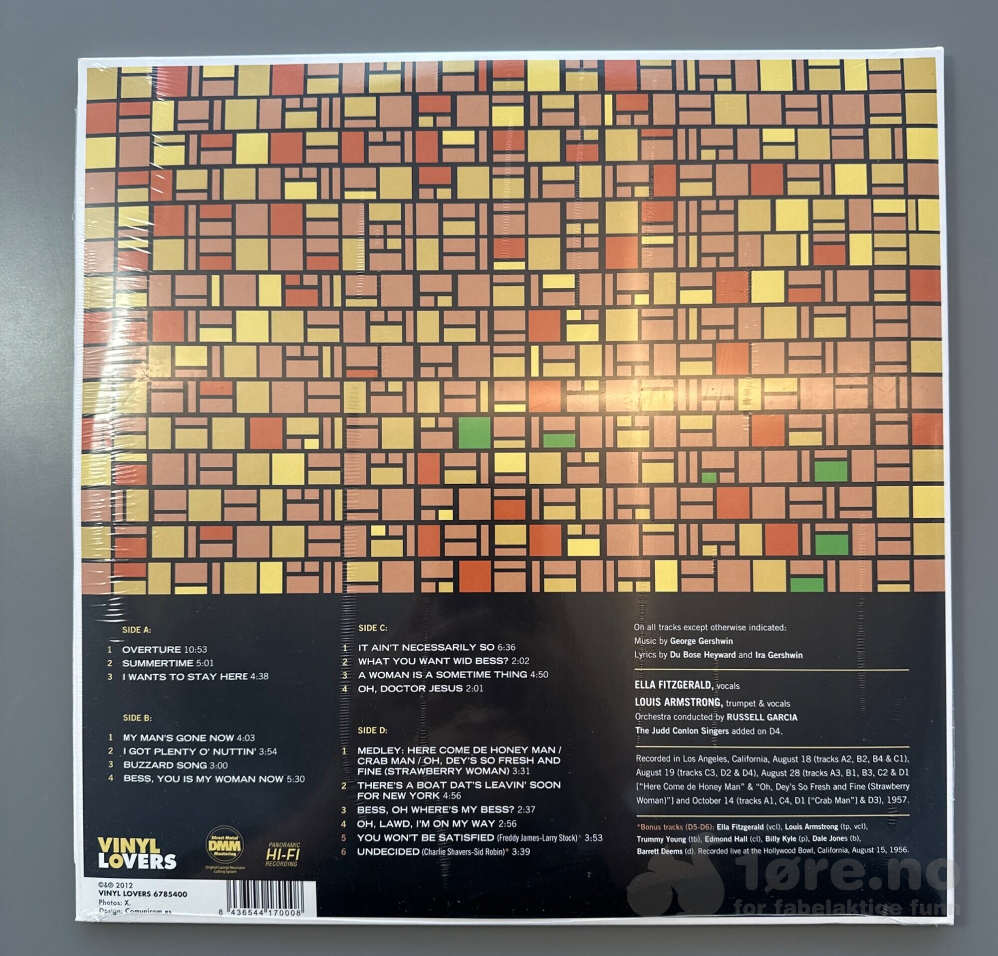 LP - Ella Fitzgerald & Louis Armstrong - Porgy & Bess, bilde 2
