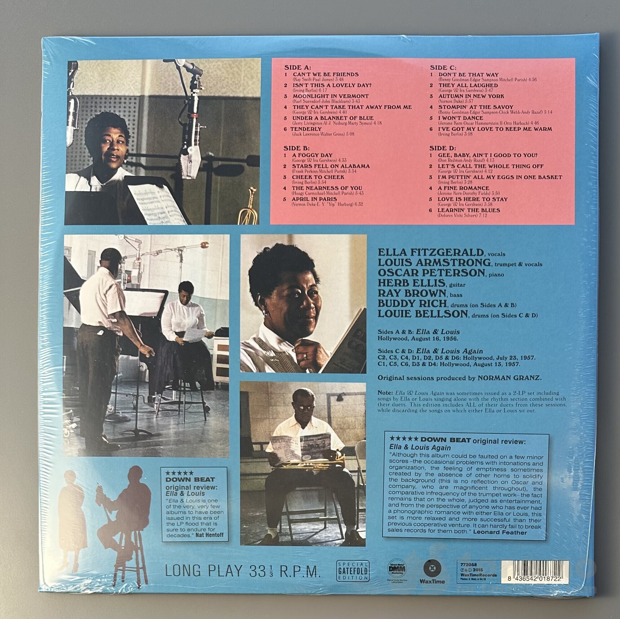 LP - Ella & Louis- Complete studio small group recordings, bilde 2