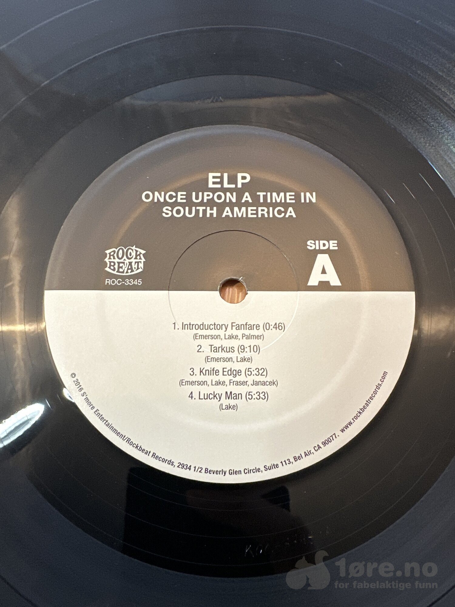 LP - Emerson Lake Palmer - Once Upon A Time, bilde 4