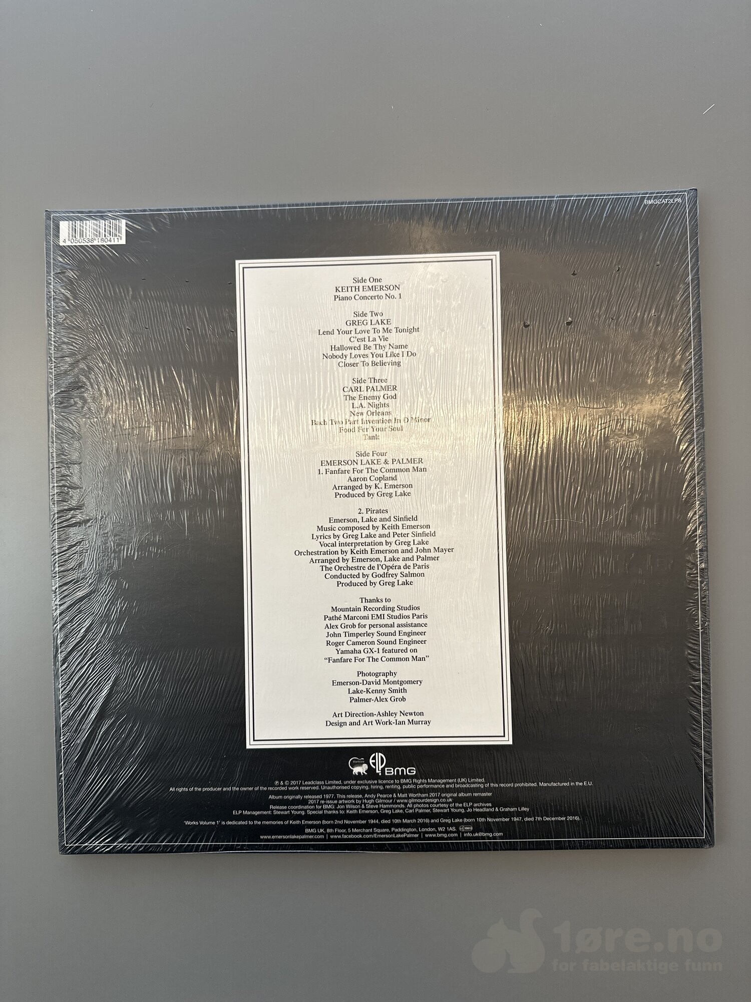 LP - Emerson Lake & Palmer - Works volum 1, bilde 2