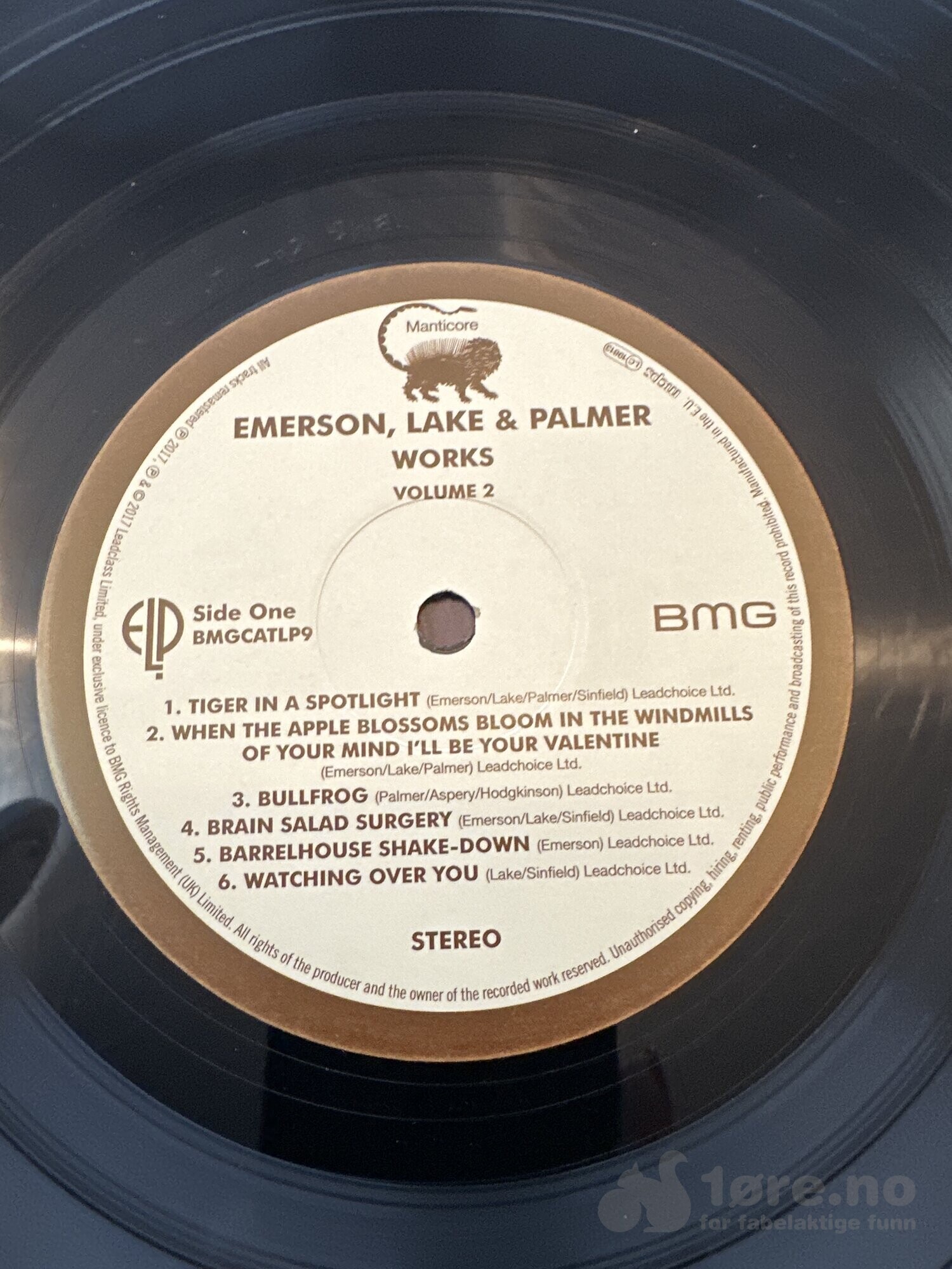 LP - Emerson Lake & Palmer - Works volum 2, bilde 3