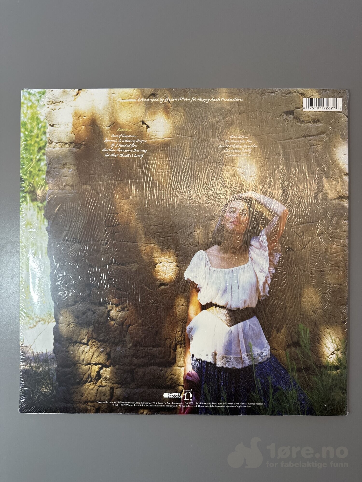 LP - Emmylou Harris - Cimarron, bilde 2
