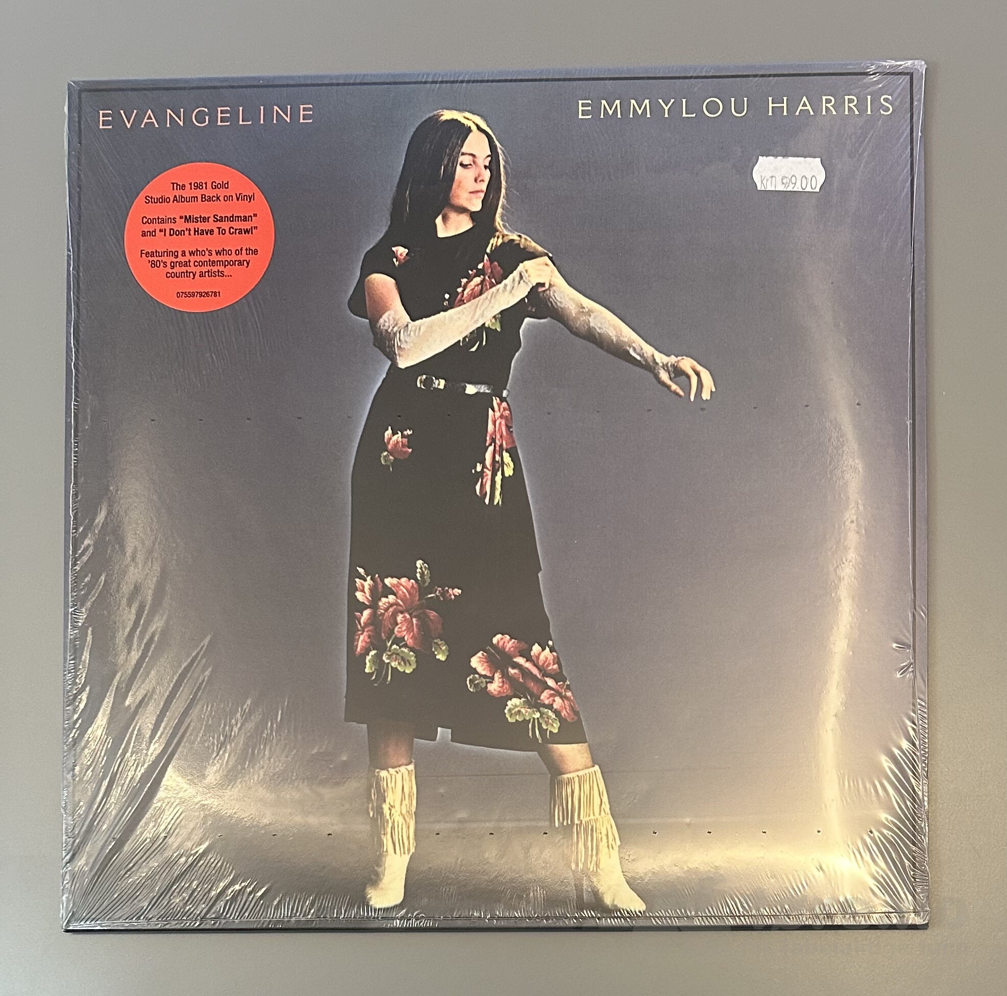 LP - Emmylou Harris - Evangeline