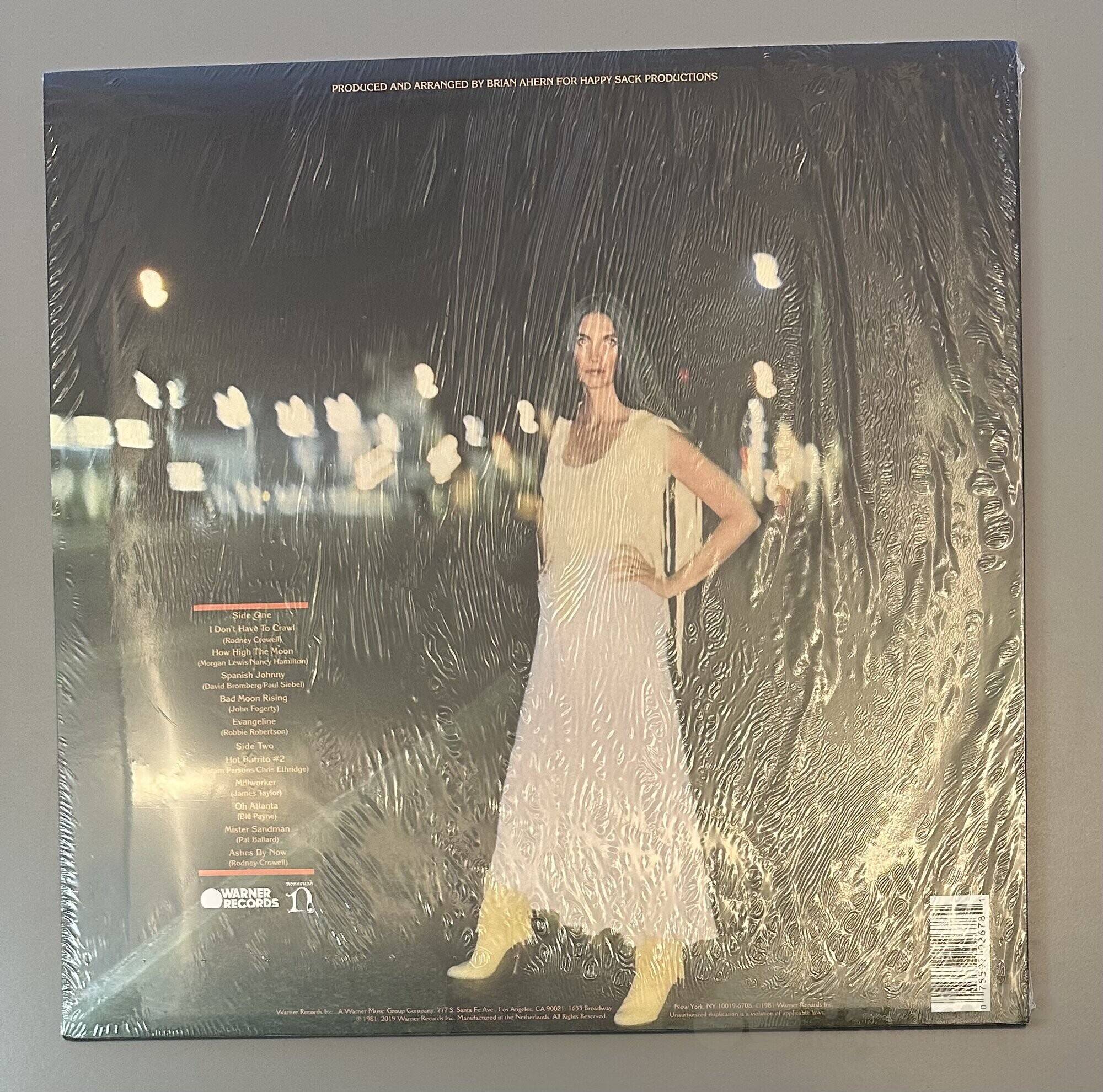 LP - Emmylou Harris - Evangeline, bilde 2