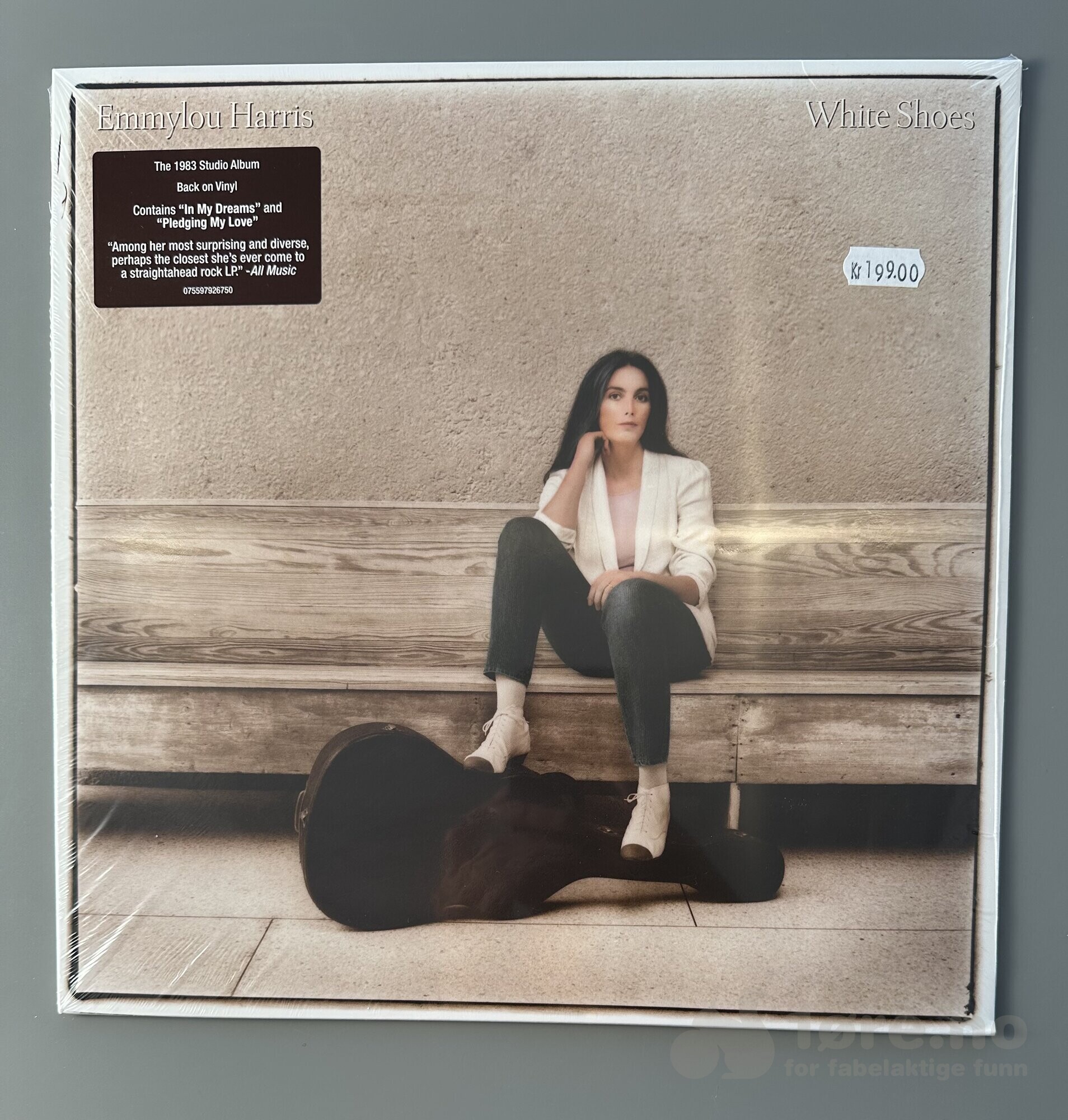 LP - Emmylou Harris - White Shoes
