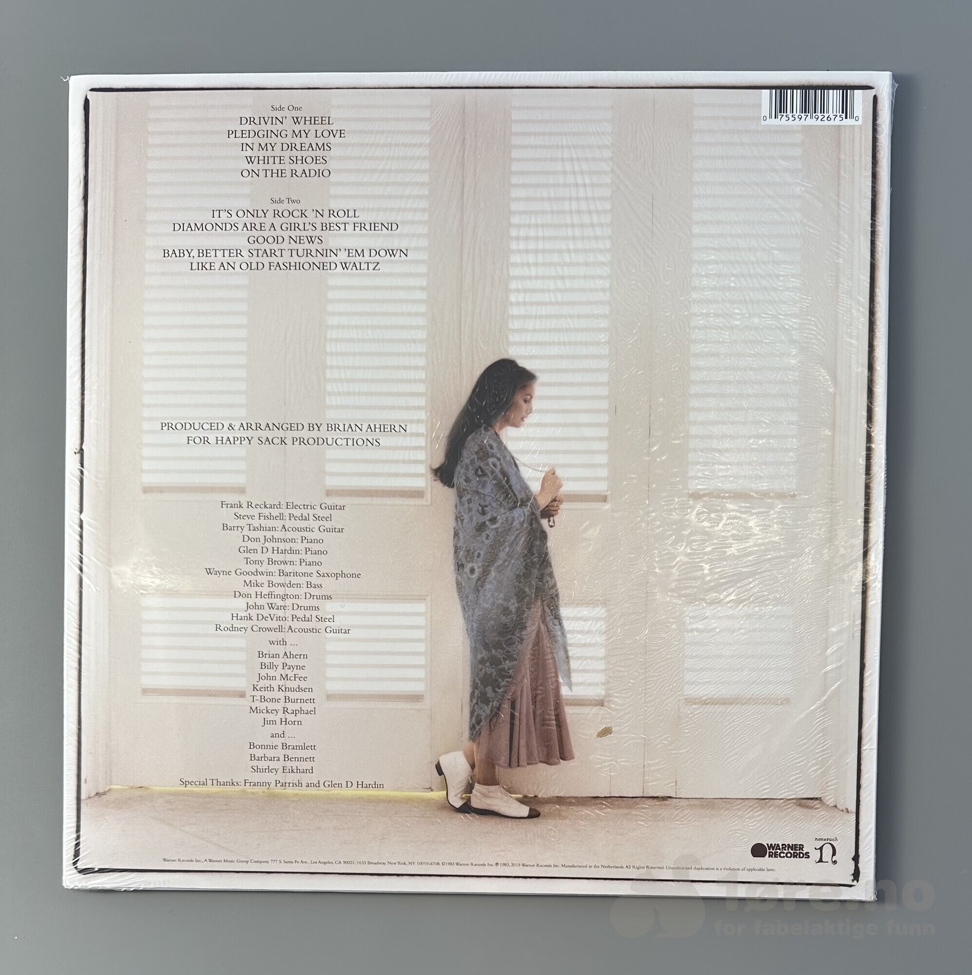 LP - Emmylou Harris - White Shoes, bilde 2