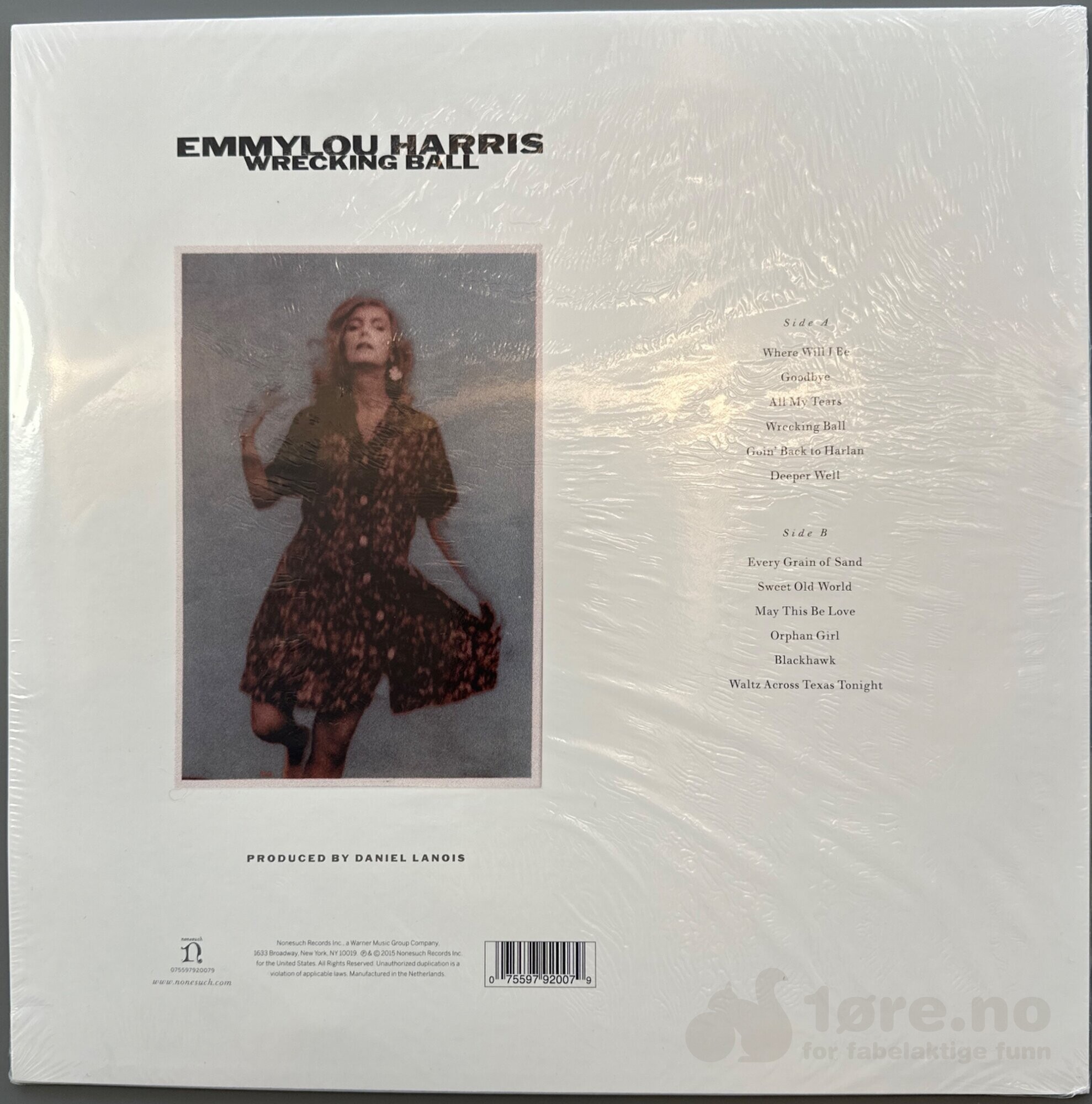 LP - Emmylou Harris - Wrecking ball, bilde 2
