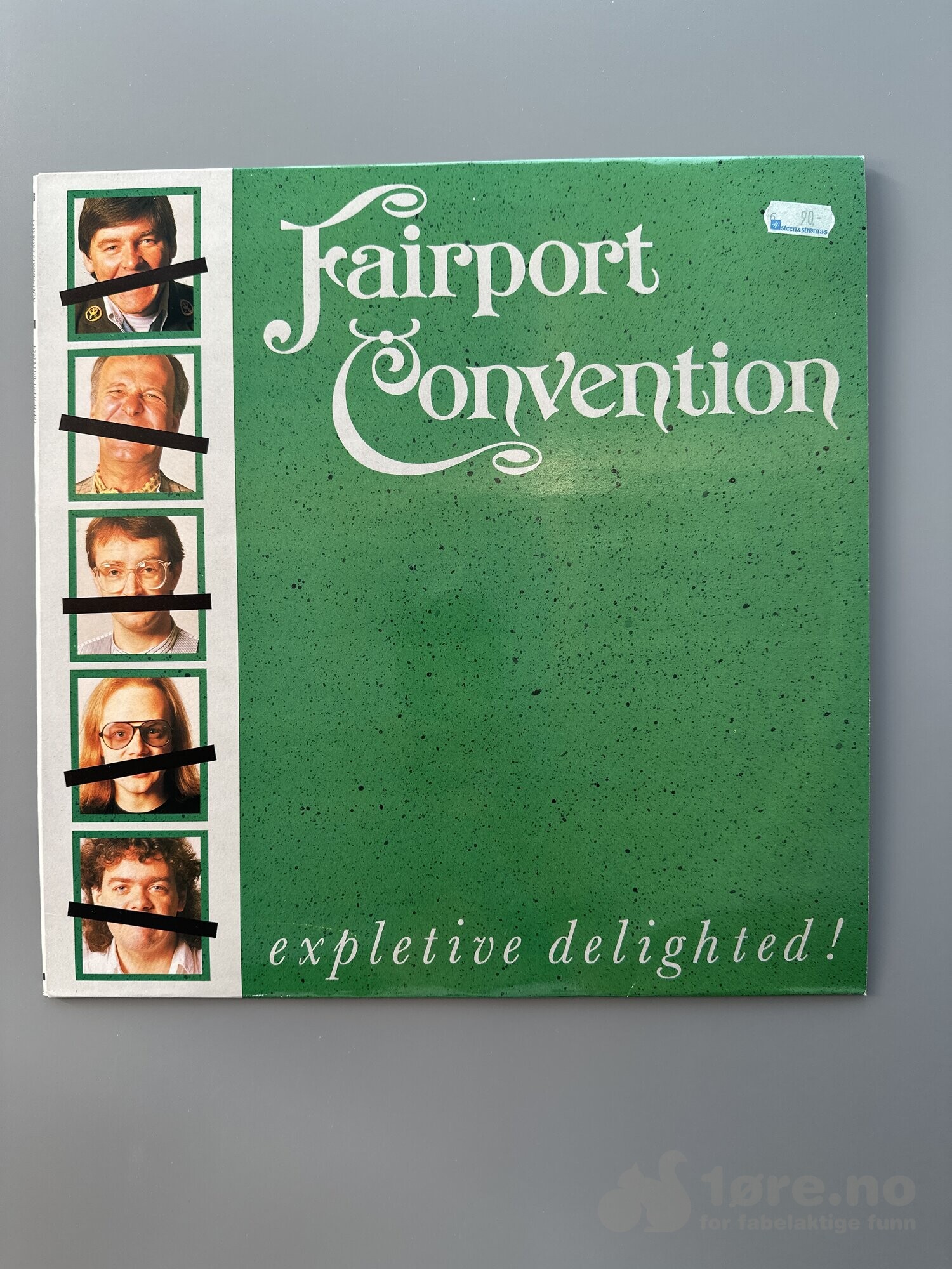 LP - Fairport Convention - Expletive delighted