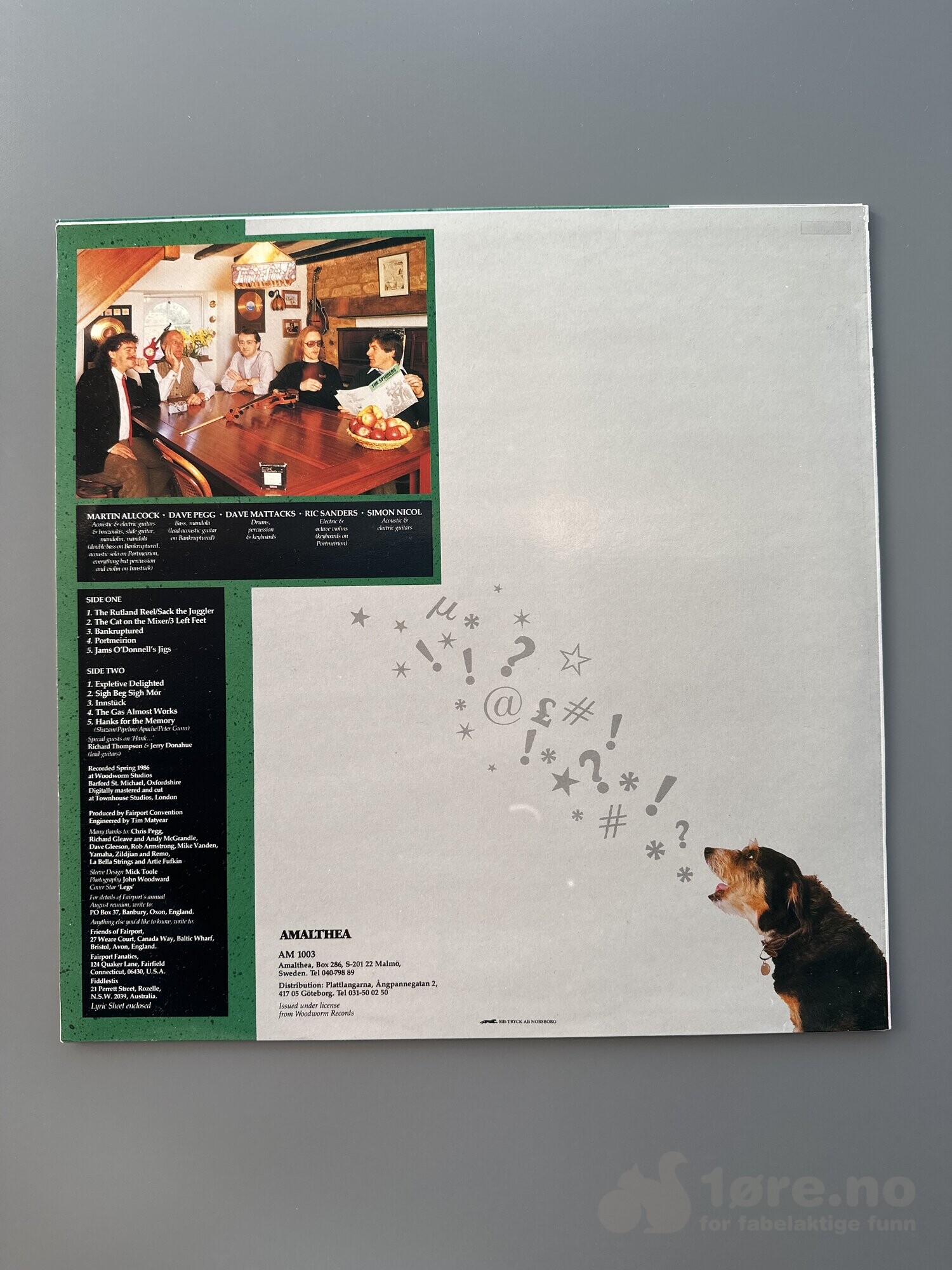 LP - Fairport Convention - Expletive delighted, bilde 2