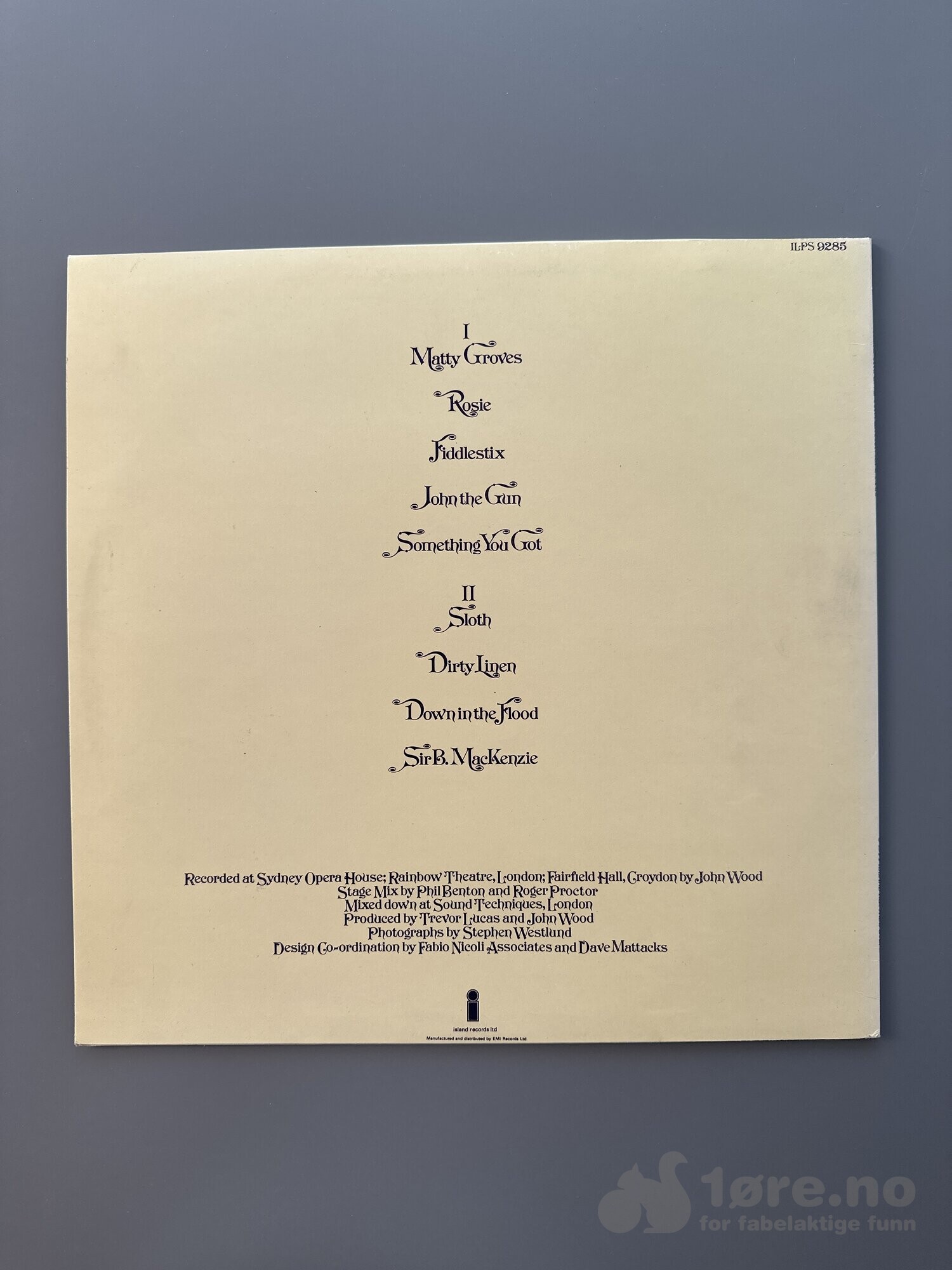 LP - Fairport Convention - Live Convention, bilde 2
