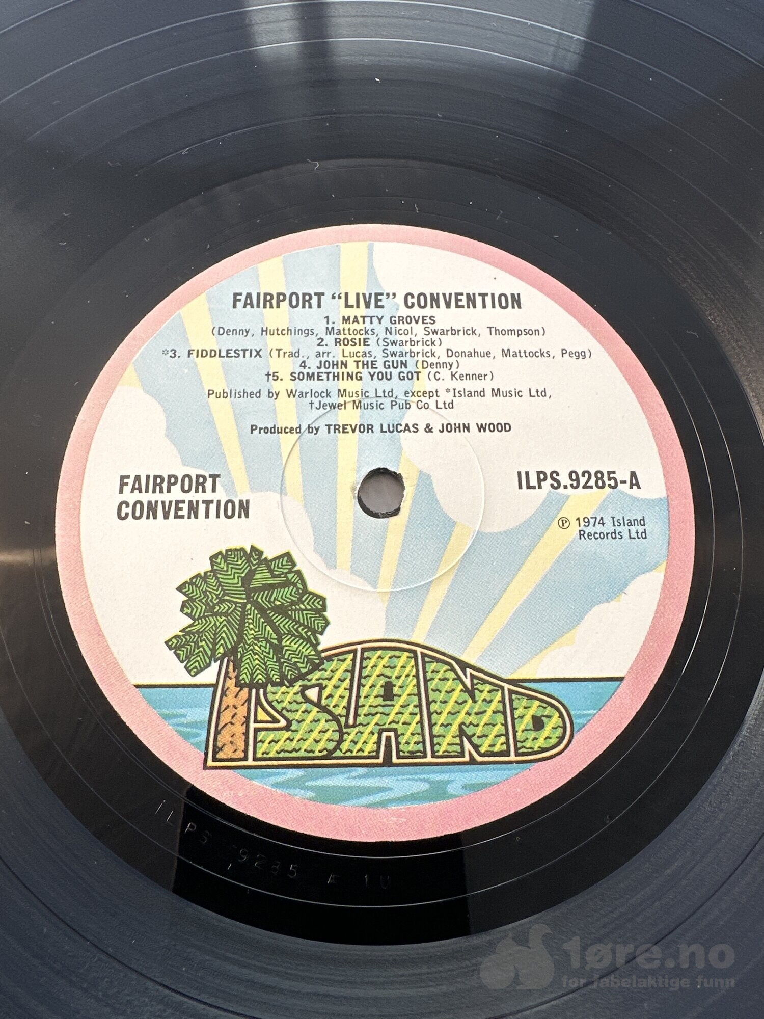 LP - Fairport Convention - Live Convention, bilde 3