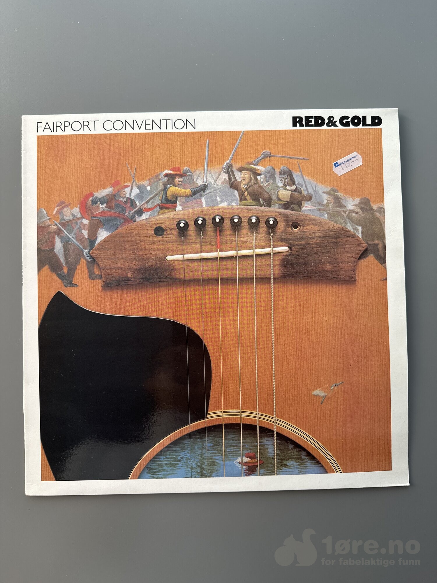 LP - Fairport Convention - Red & Gold
