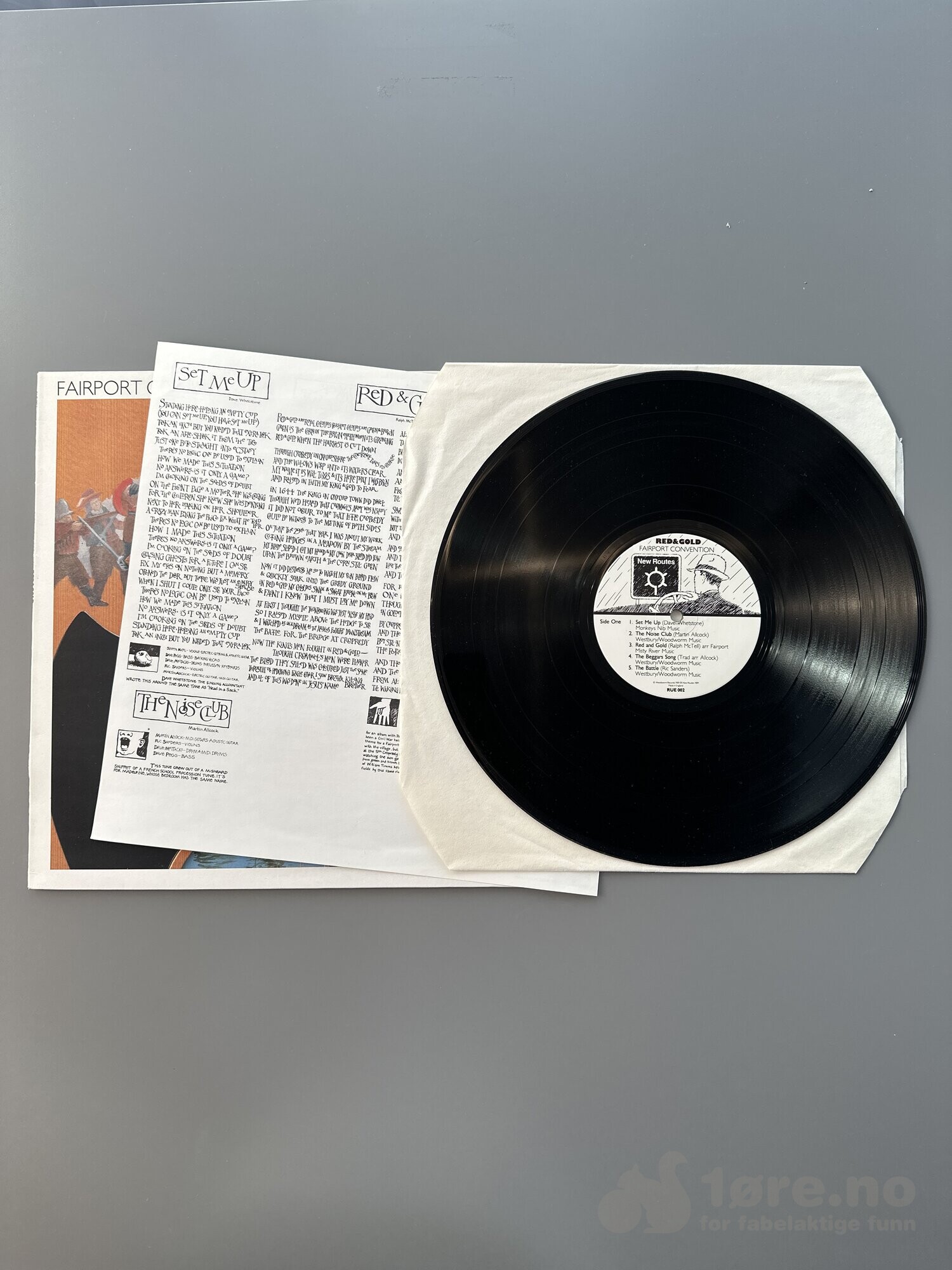 LP - Fairport Convention - Red & Gold, bilde 3