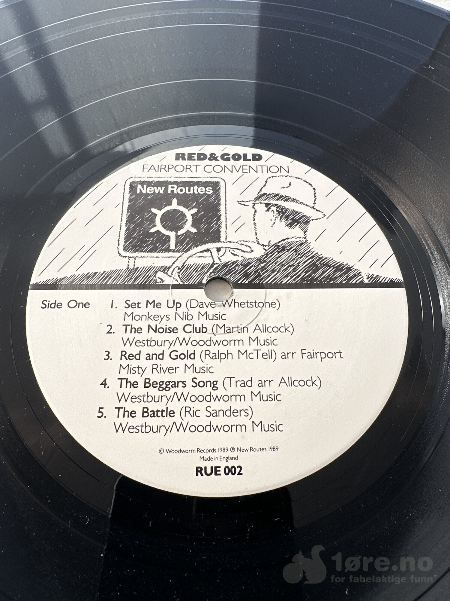 LP - Fairport Convention - Red & Gold, bilde 4