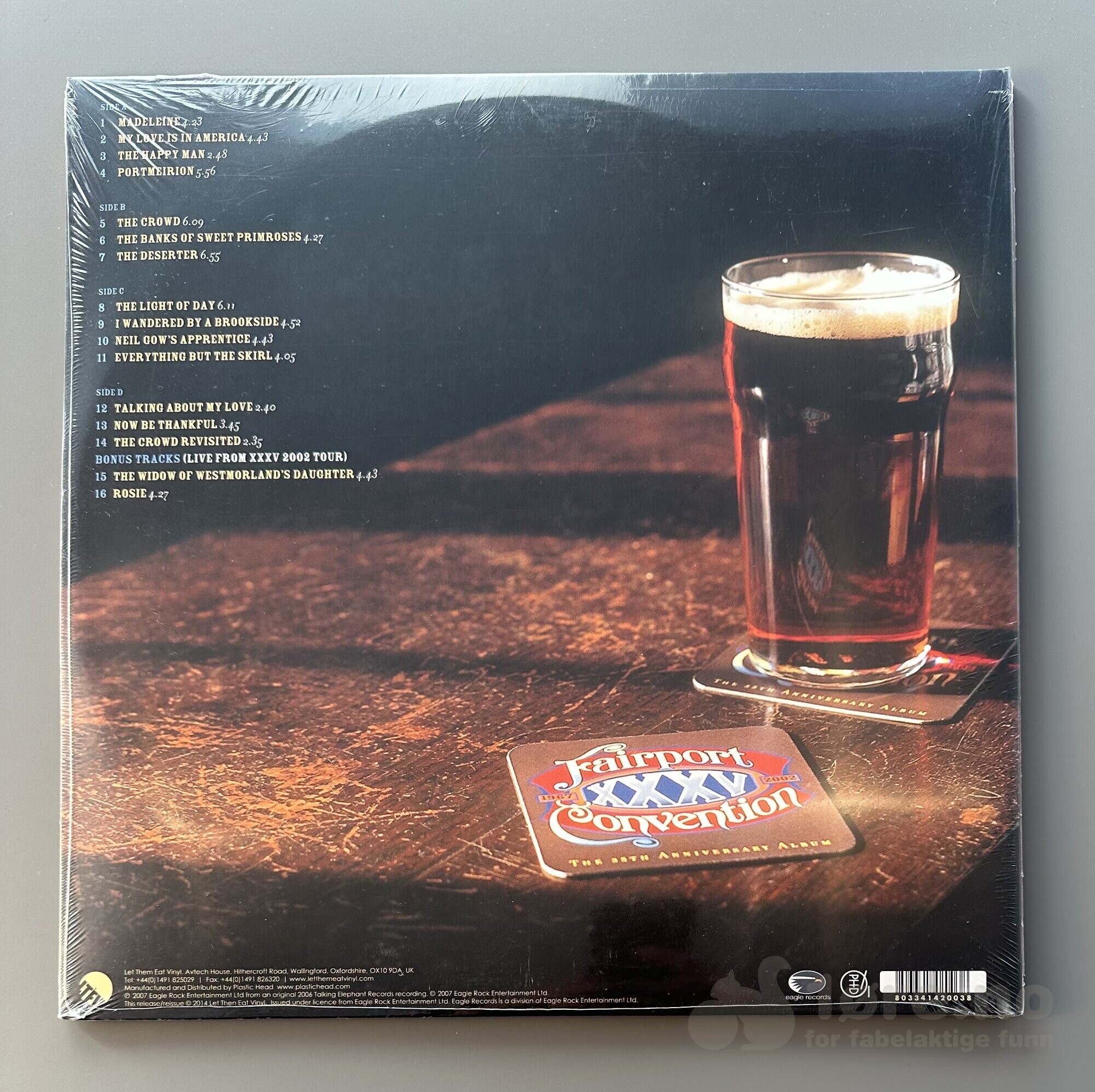 LP - Fairport Convention - XXXXV: The 35th Anniversary Album, bilde 2